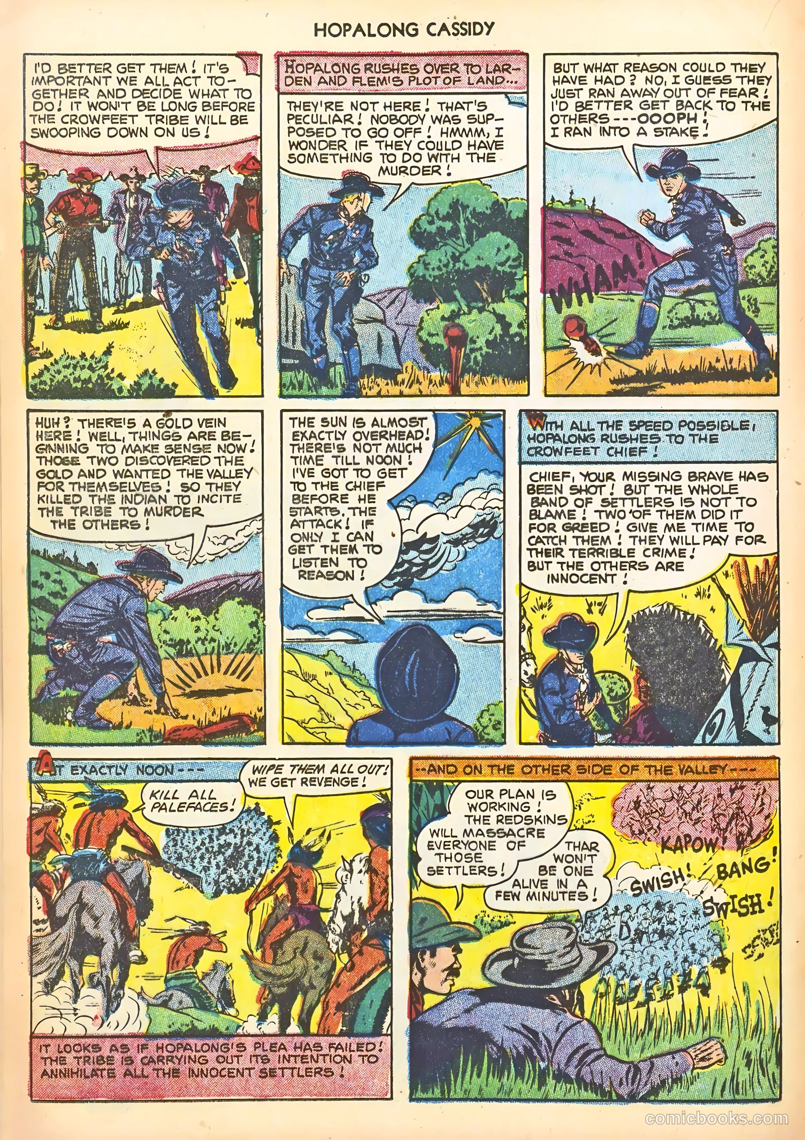Hopalong Cassidy #63 — page 20 of 36