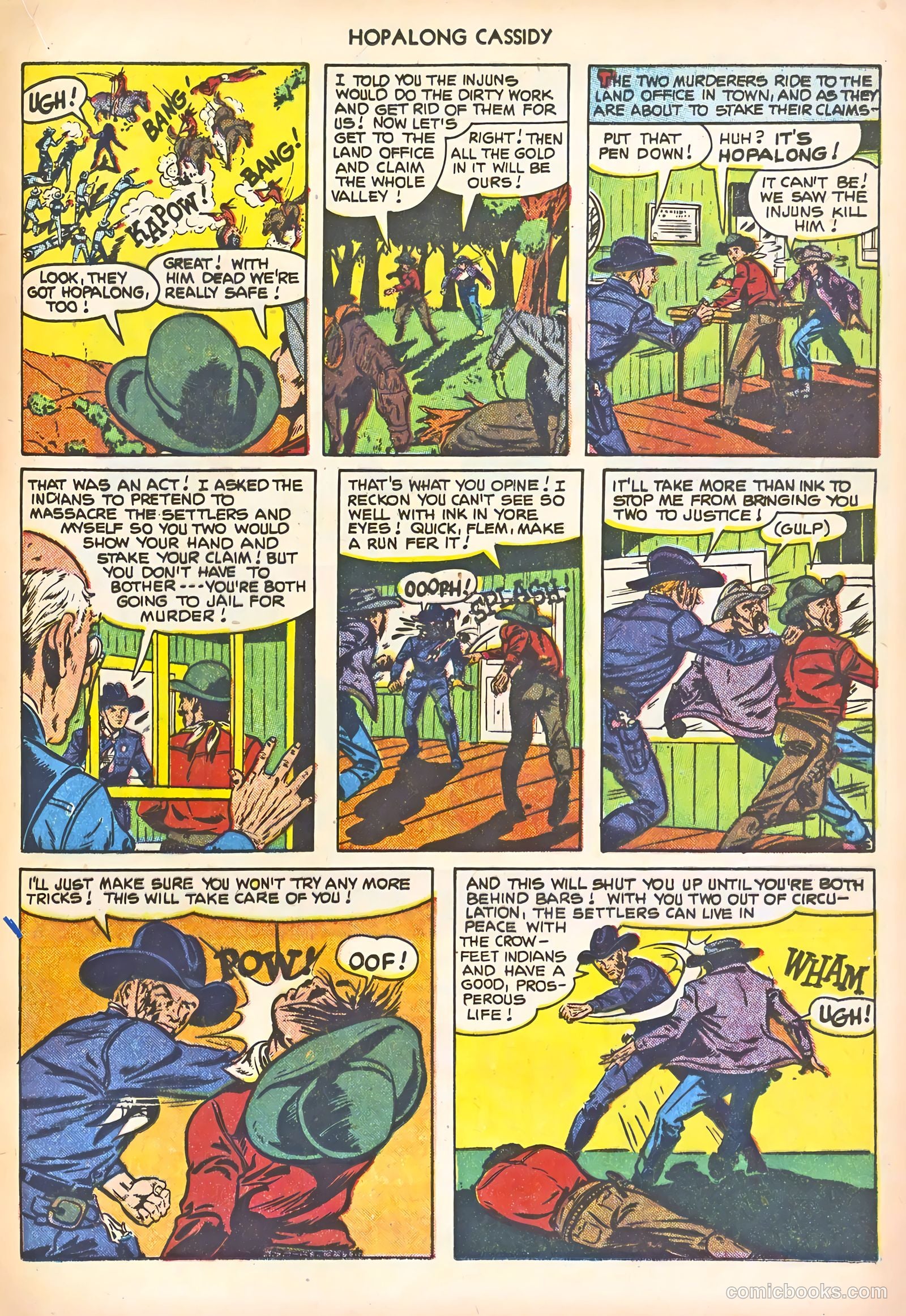 Hopalong Cassidy #63 — page 21 of 36