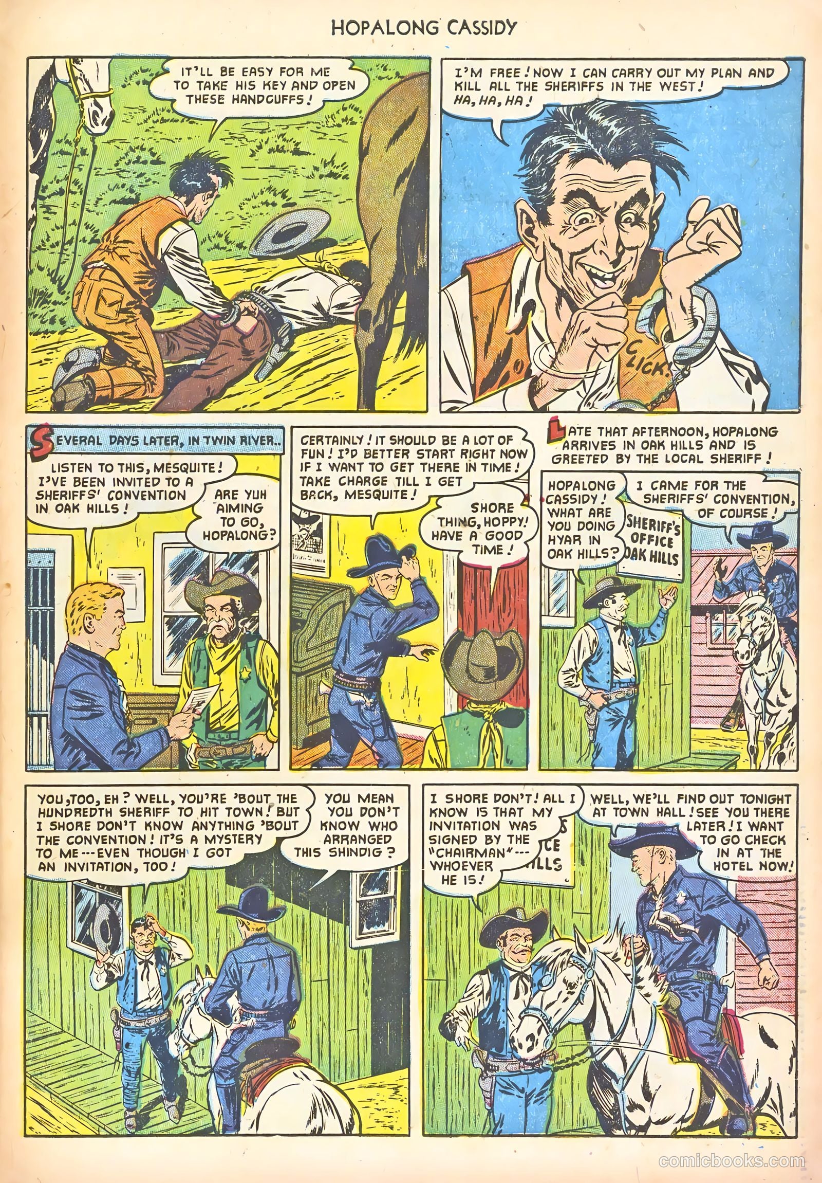 Hopalong Cassidy #63 — page 27 of 36