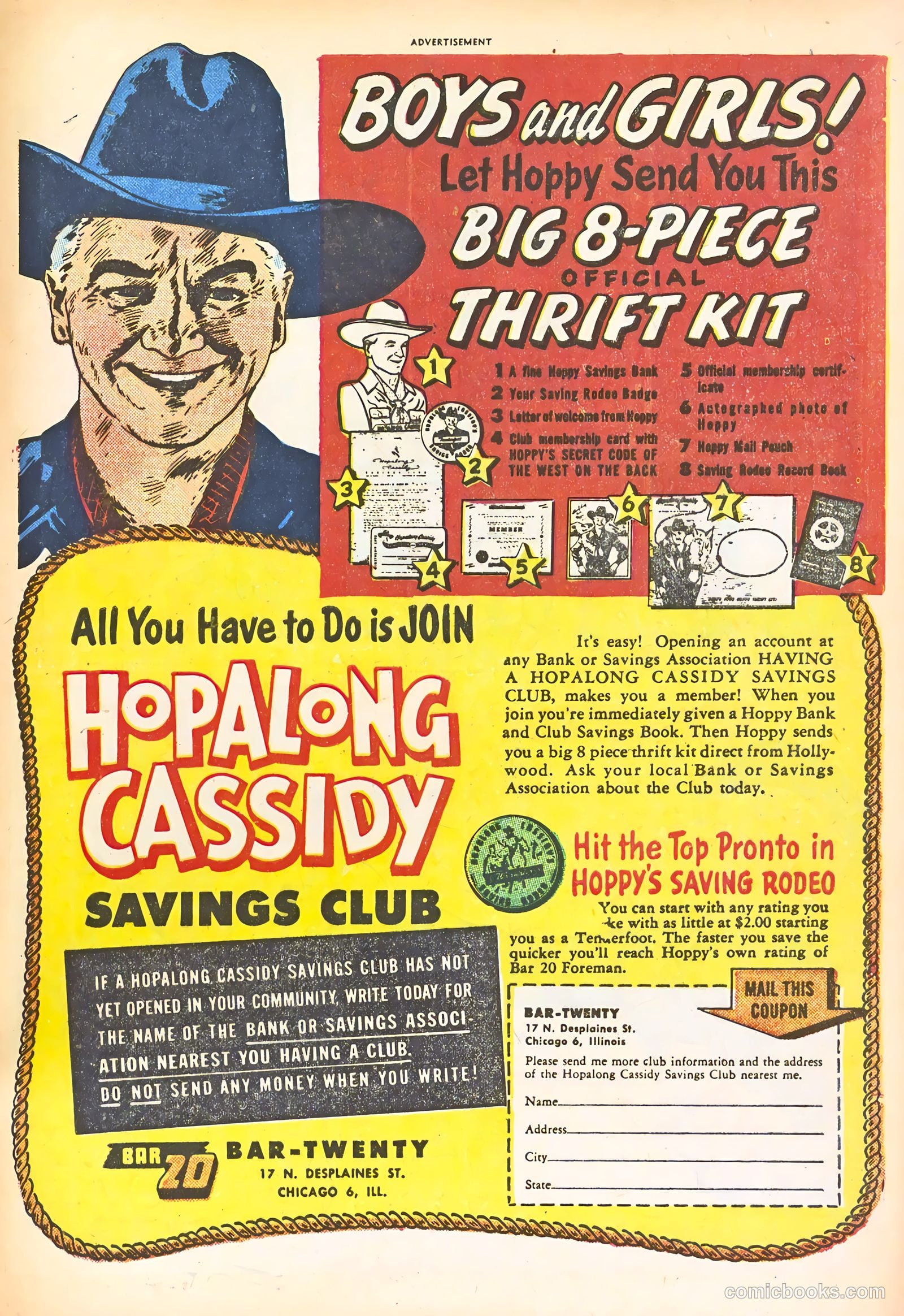 Hopalong Cassidy #63 — page 33 of 36