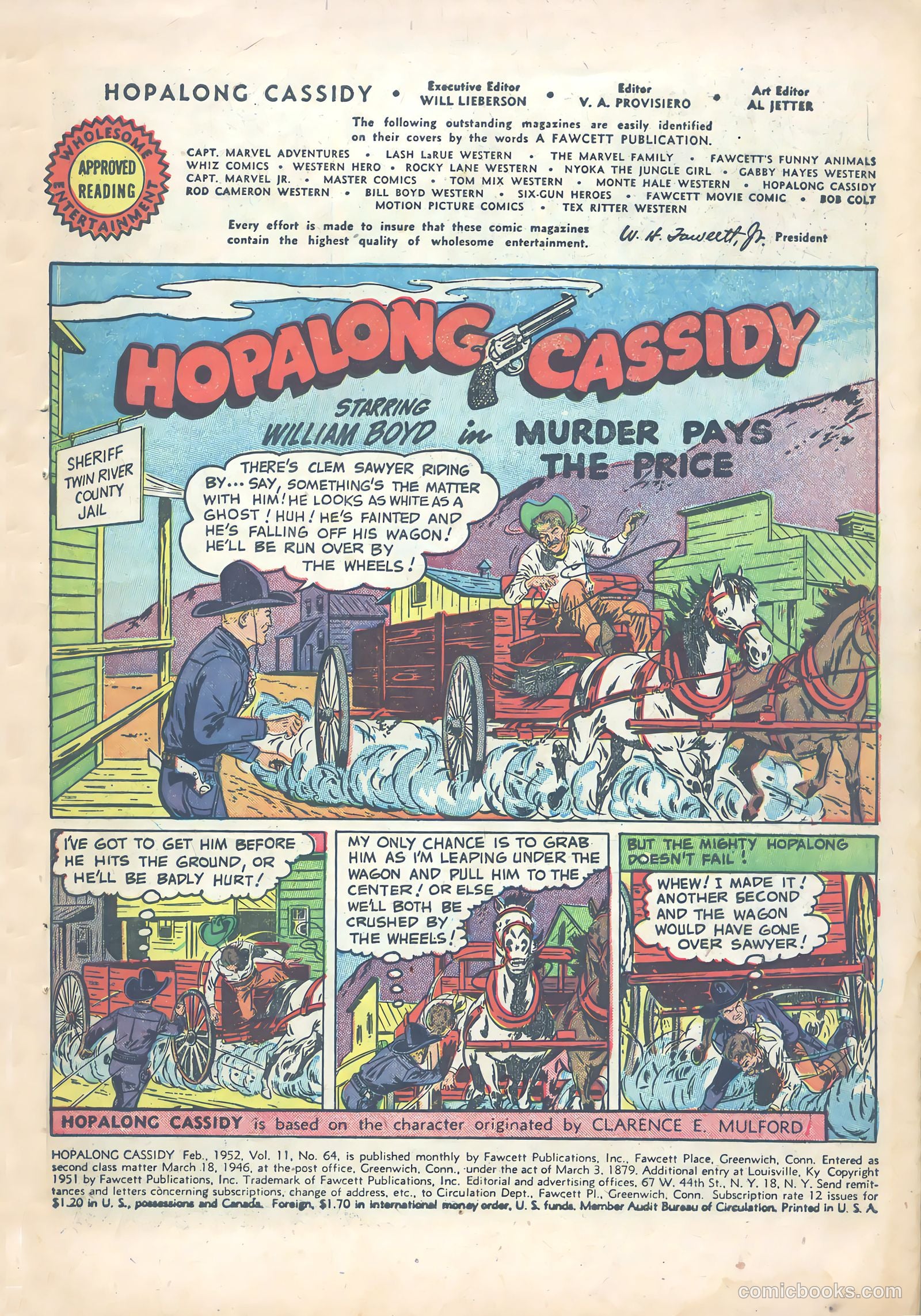 Hopalong Cassidy #64 — page 3 of 36
