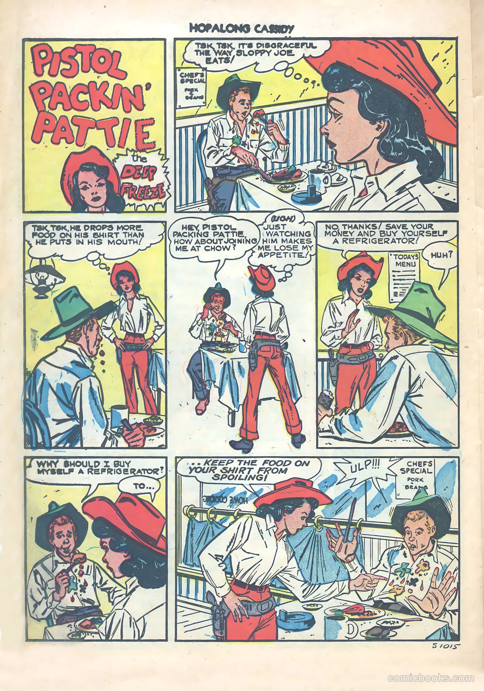 Hopalong Cassidy #64 — page 22 of 36