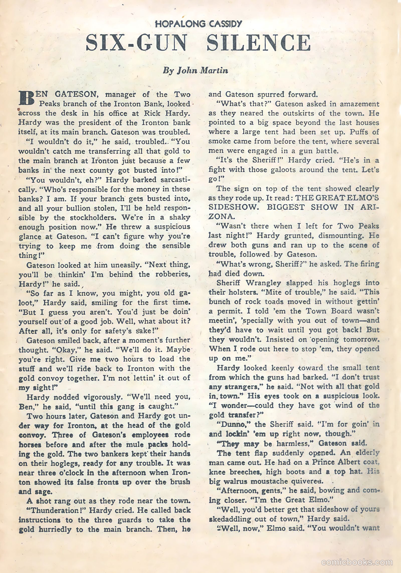 Hopalong Cassidy #64 — page 23 of 36