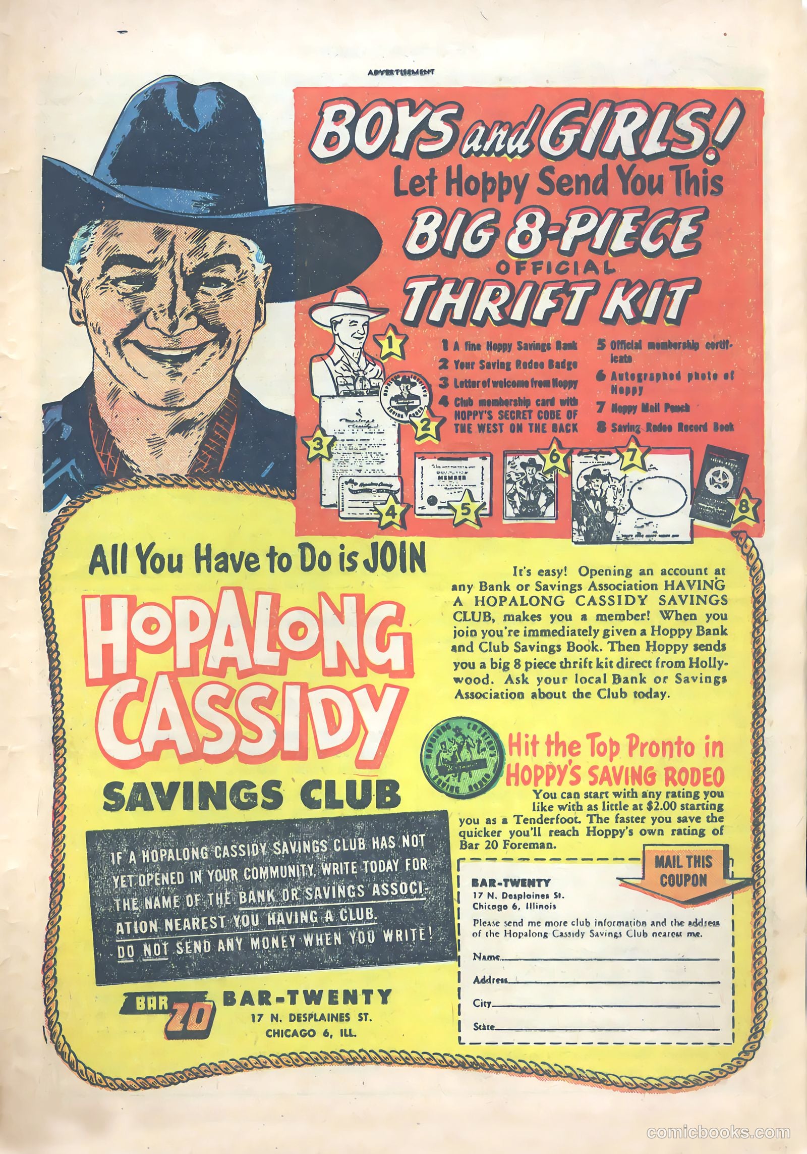 Hopalong Cassidy #64 — page 25 of 36
