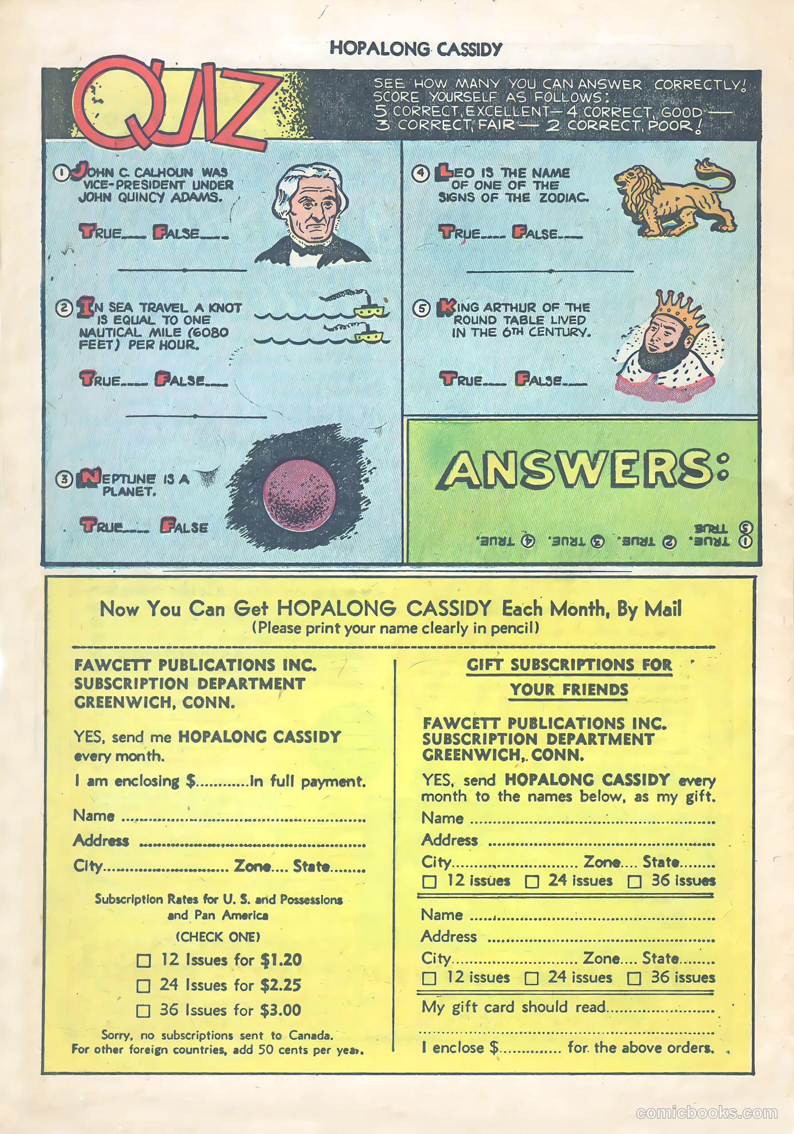 Hopalong Cassidy #64 — page 26 of 36