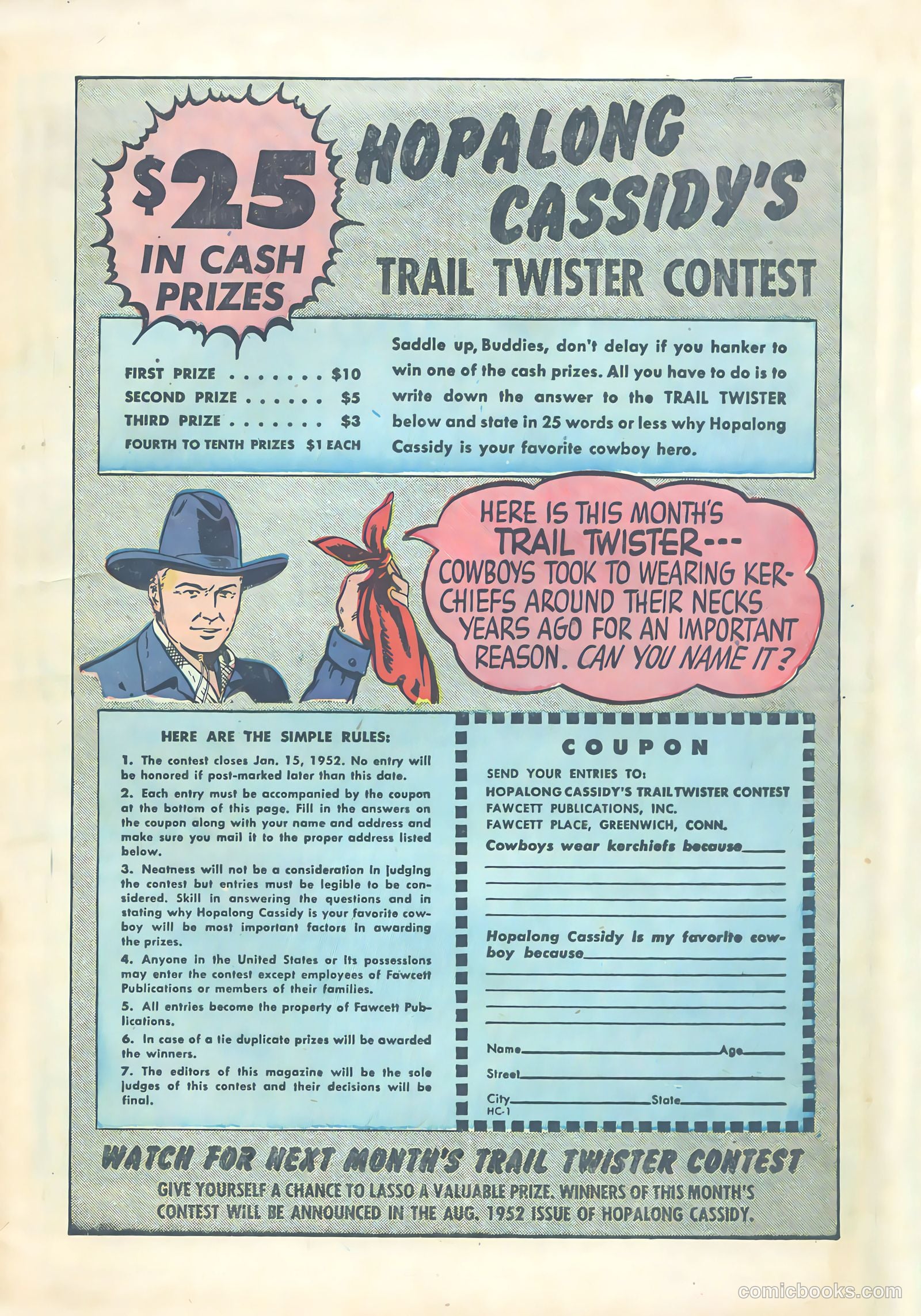 Hopalong Cassidy #64 — page 27 of 36