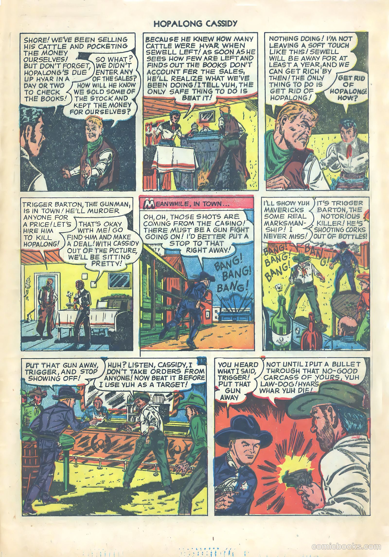 Hopalong Cassidy #64 — page 29 of 36