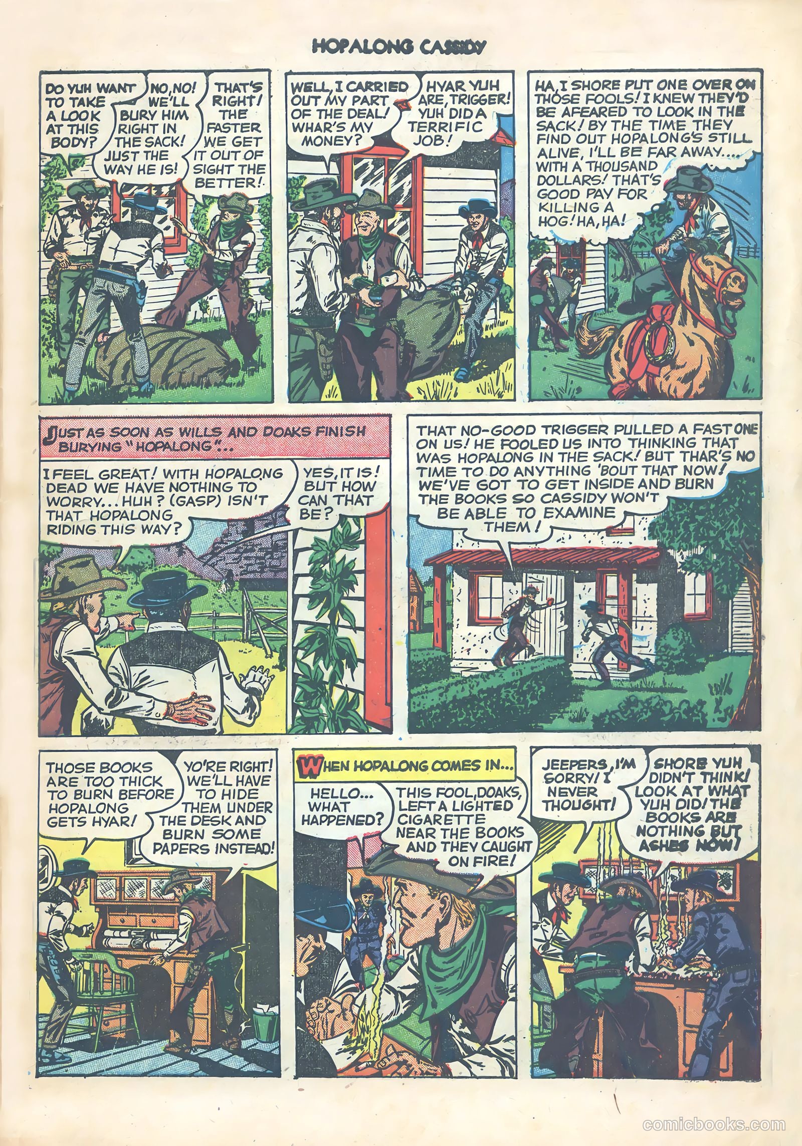 Hopalong Cassidy #64 — page 31 of 36