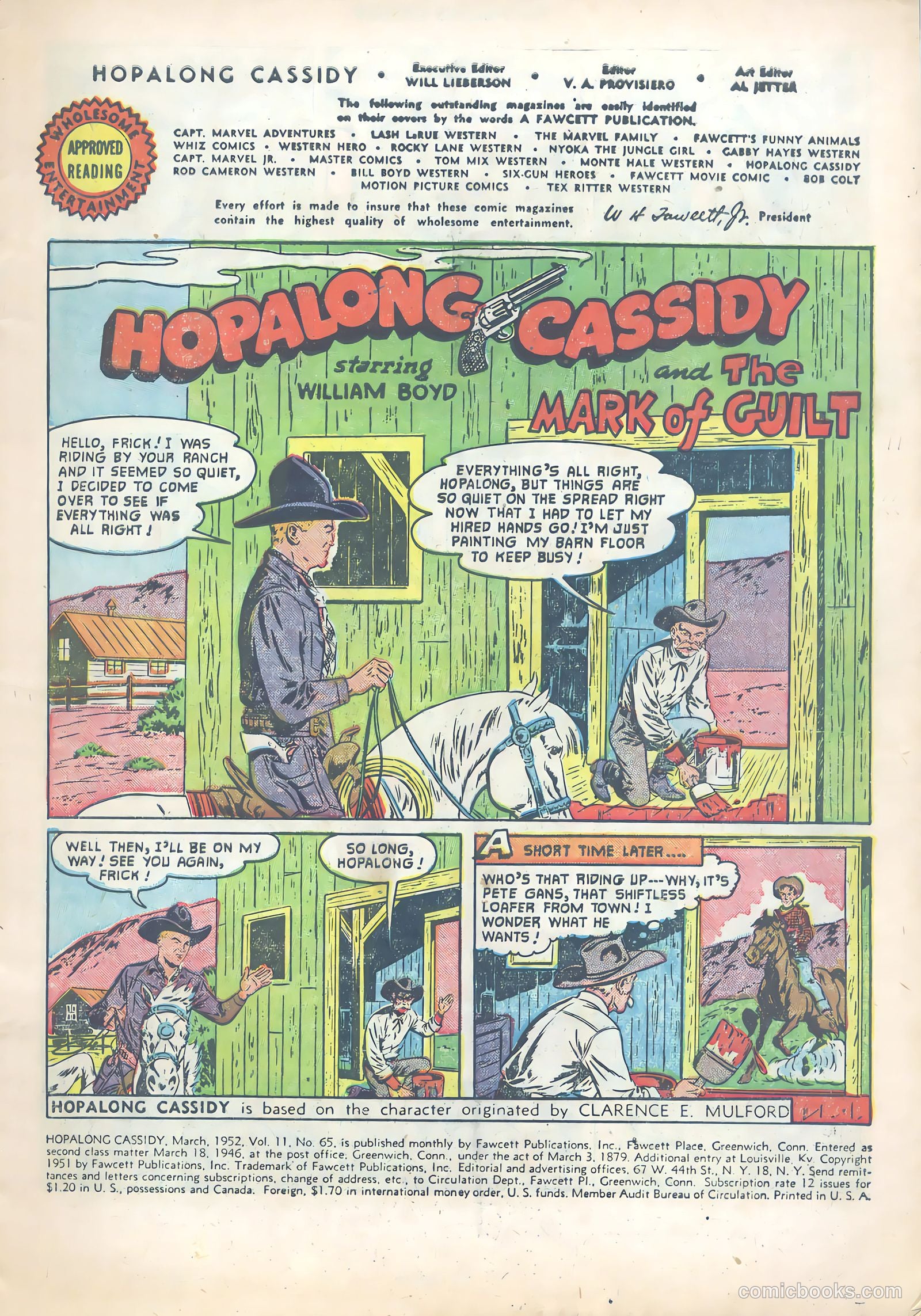 Hopalong Cassidy #65 — page 3 of 36