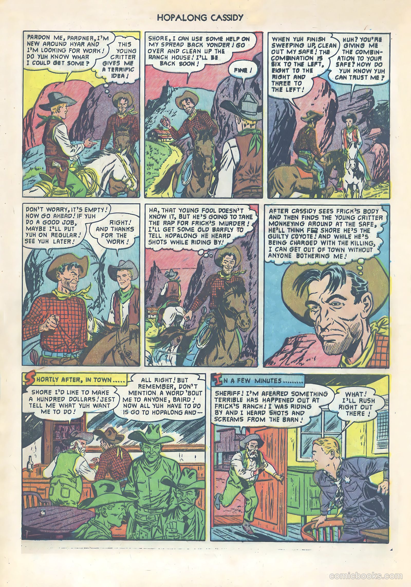 Hopalong Cassidy #65 — page 5 of 36