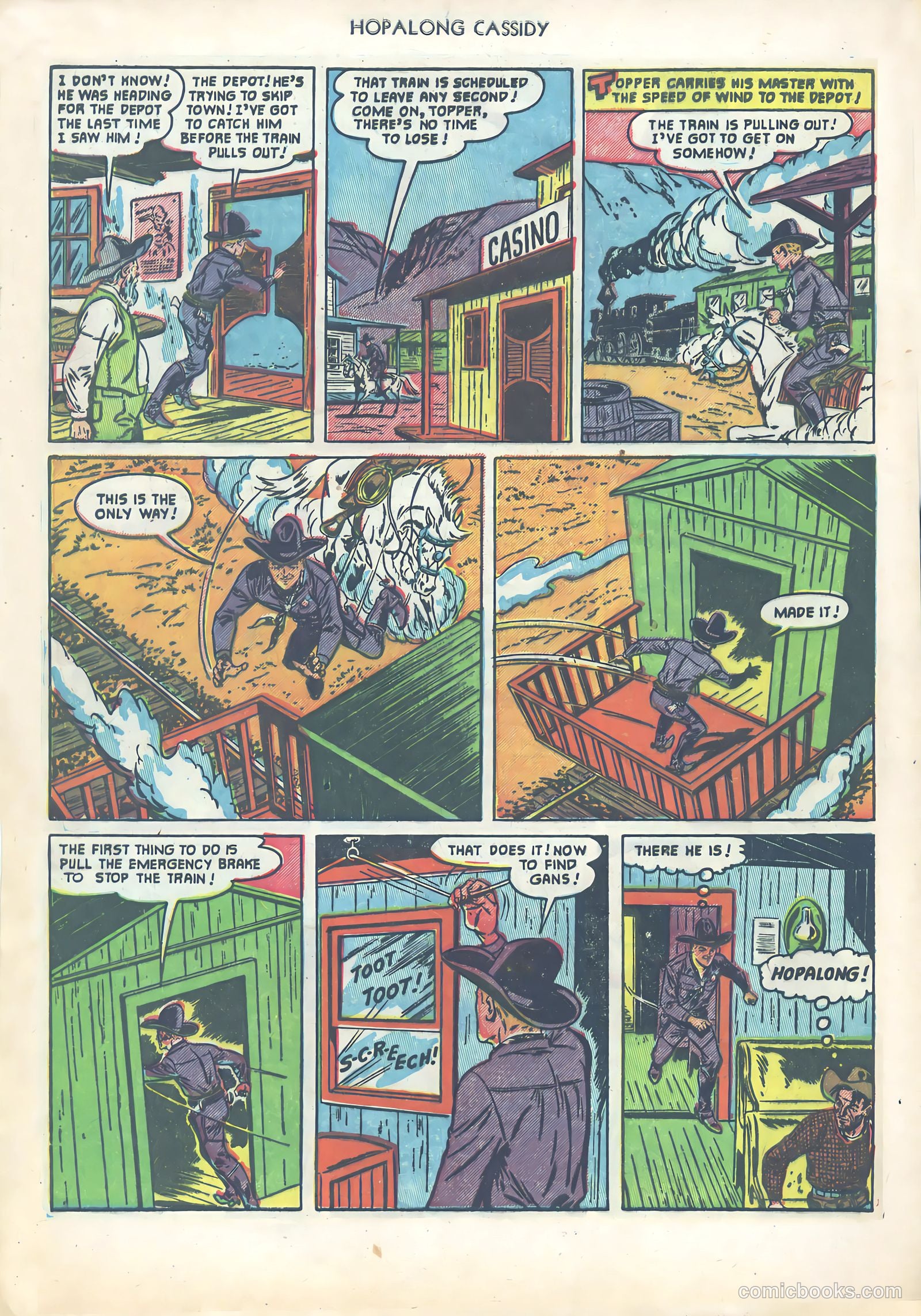 Hopalong Cassidy #65 — page 8 of 36