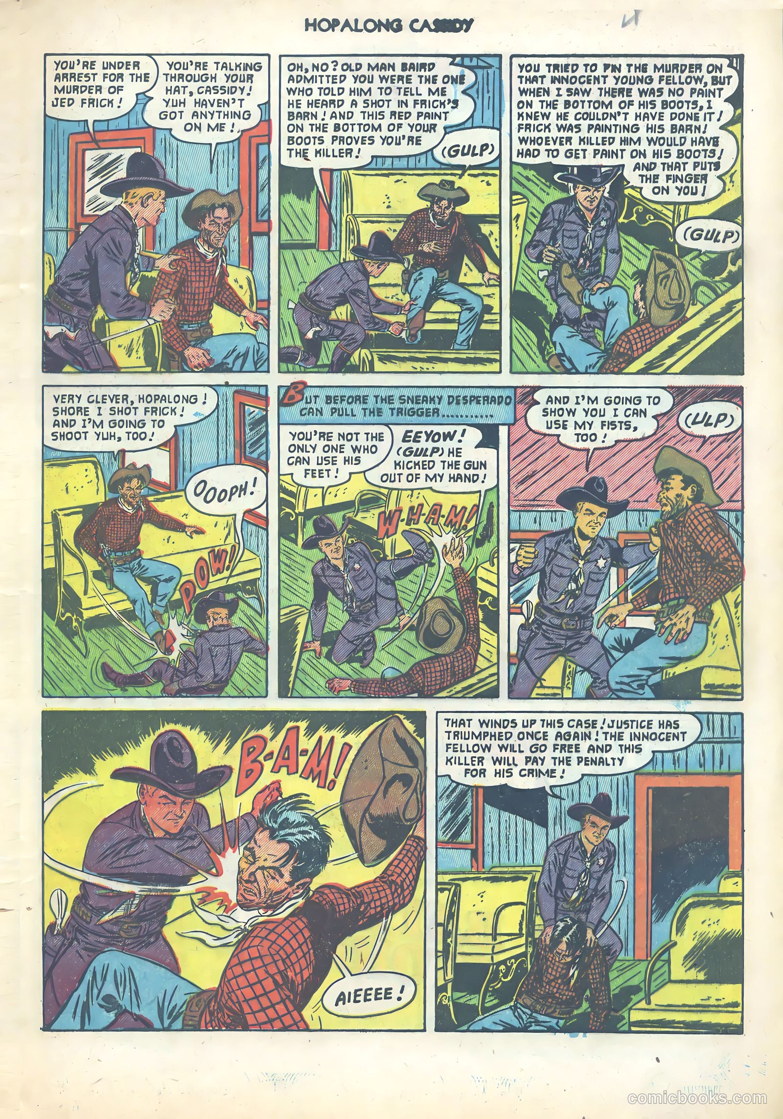 Hopalong Cassidy #65 — page 9 of 36