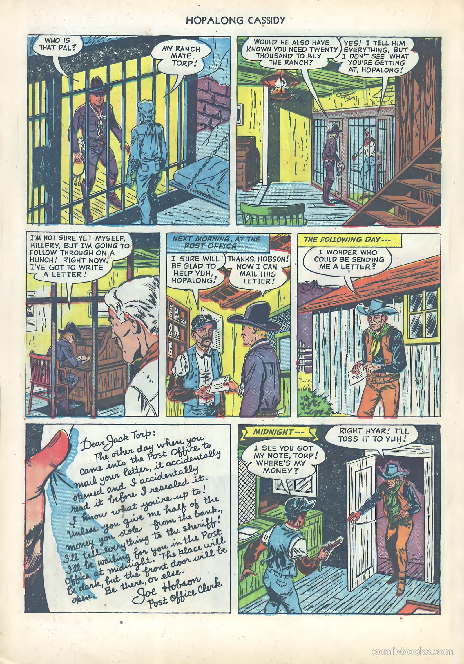 Hopalong Cassidy #65 — page 20 of 36