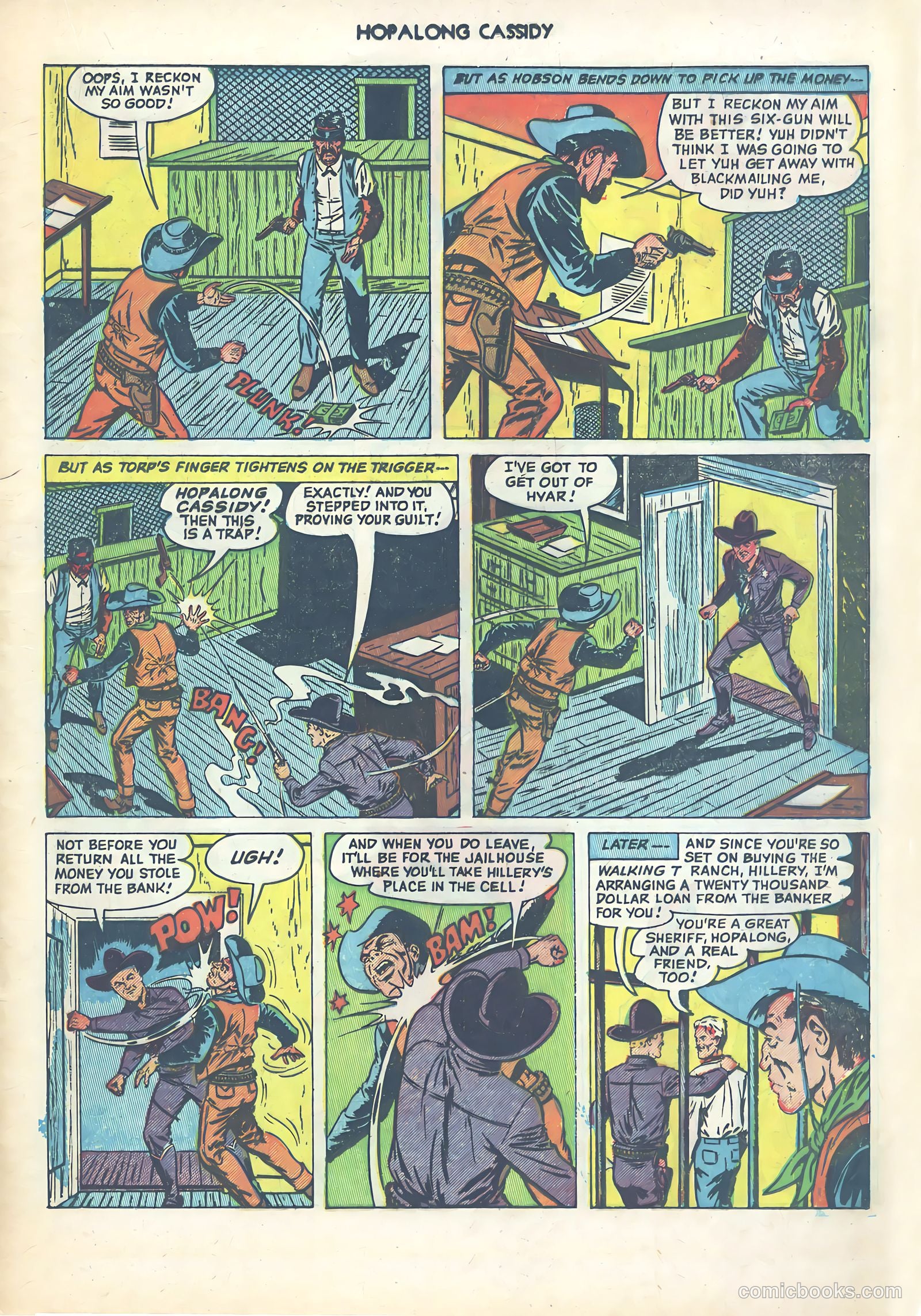 Hopalong Cassidy #65 — page 21 of 36