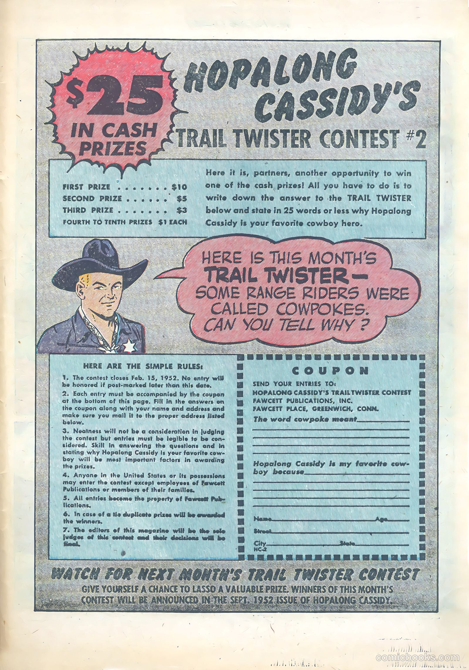 Hopalong Cassidy #65 — page 27 of 36