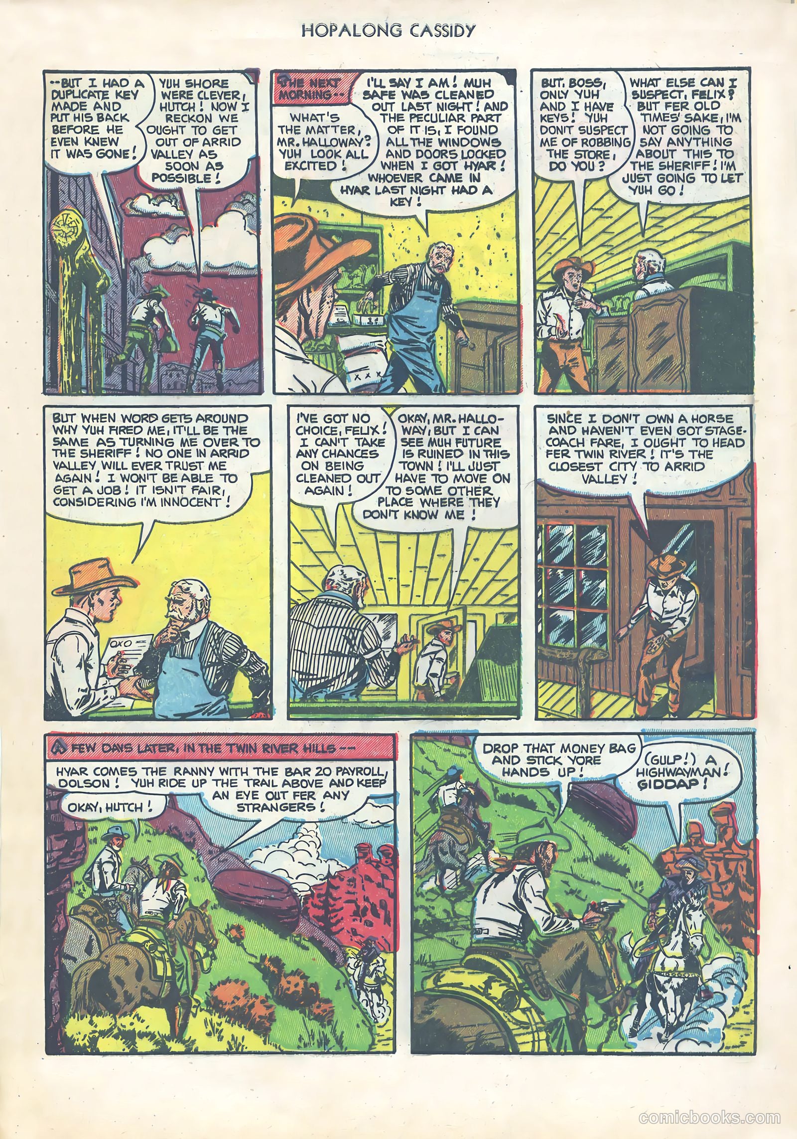 Hopalong Cassidy #65 — page 29 of 36