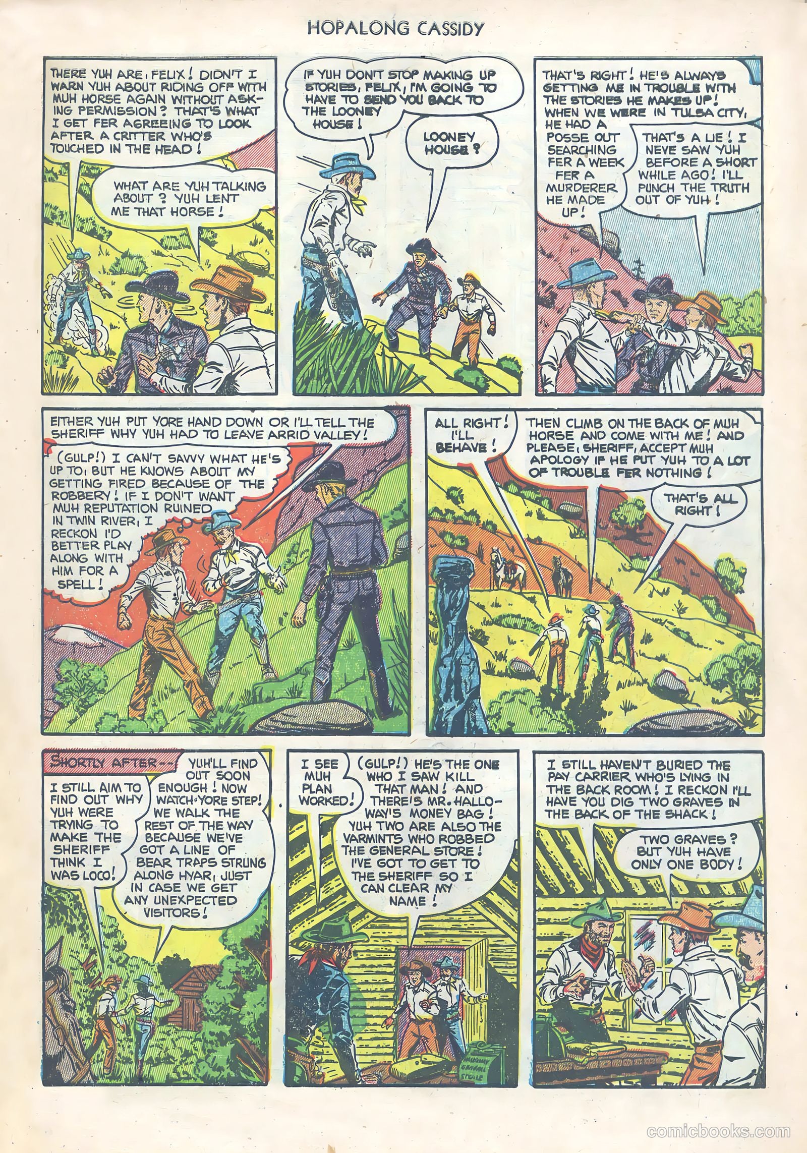 Hopalong Cassidy #65 — page 31 of 36