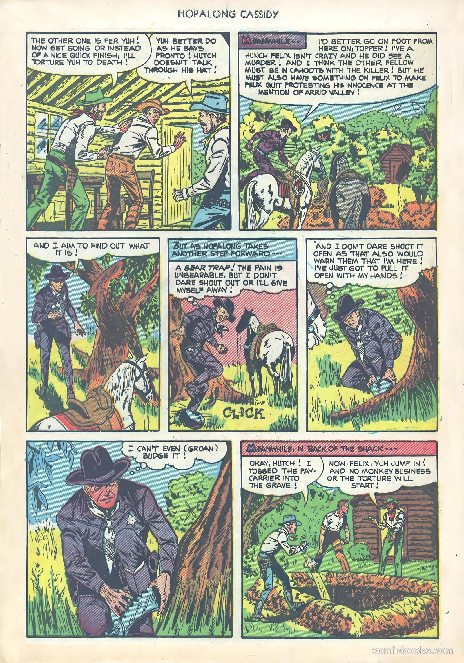 Hopalong Cassidy #65 — page 32 of 36
