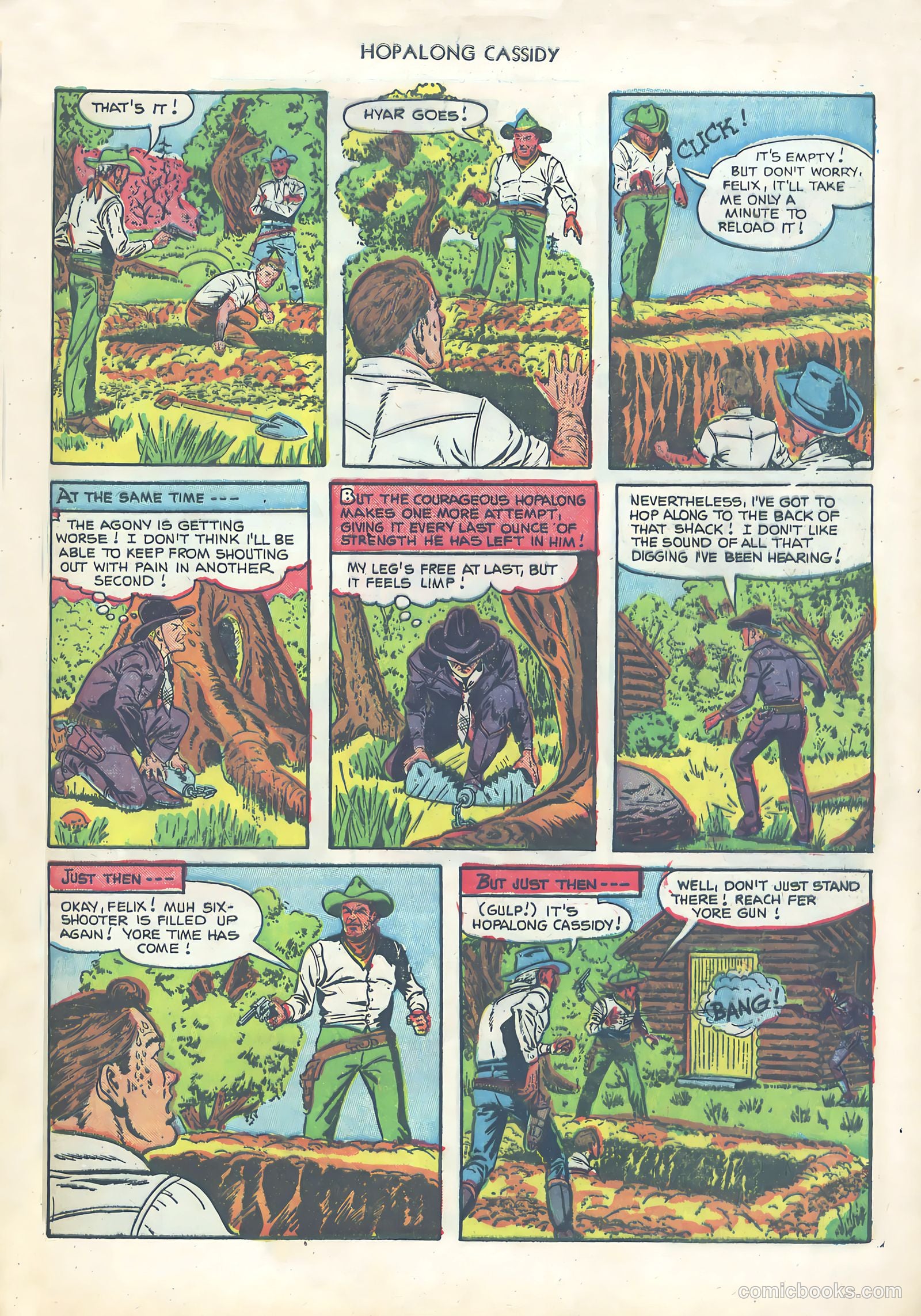 Hopalong Cassidy #65 — page 33 of 36