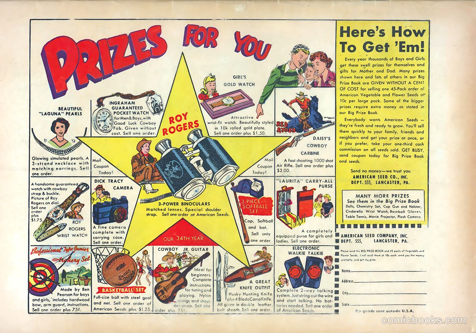 Hopalong Cassidy #65 — page 36 of 36