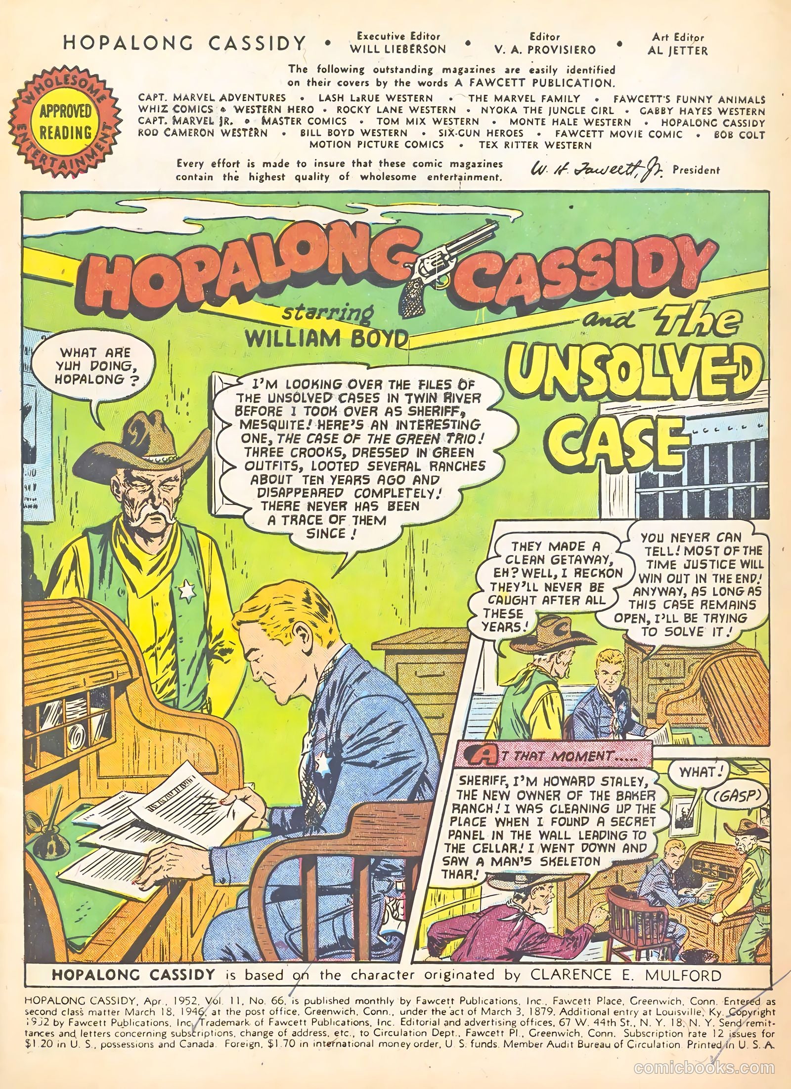 Hopalong Cassidy #66 — page 3 of 36