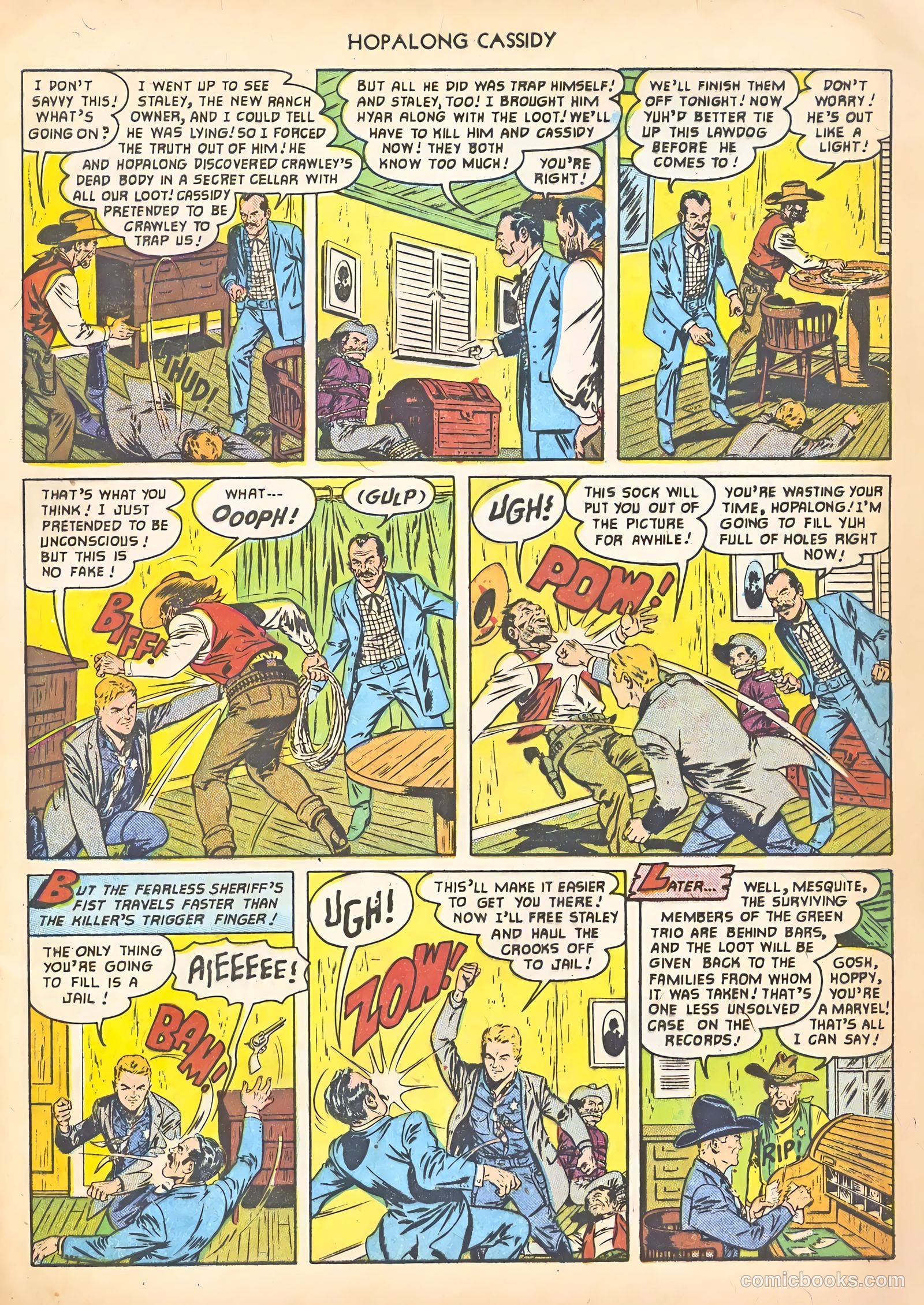 Hopalong Cassidy #66 — page 9 of 36
