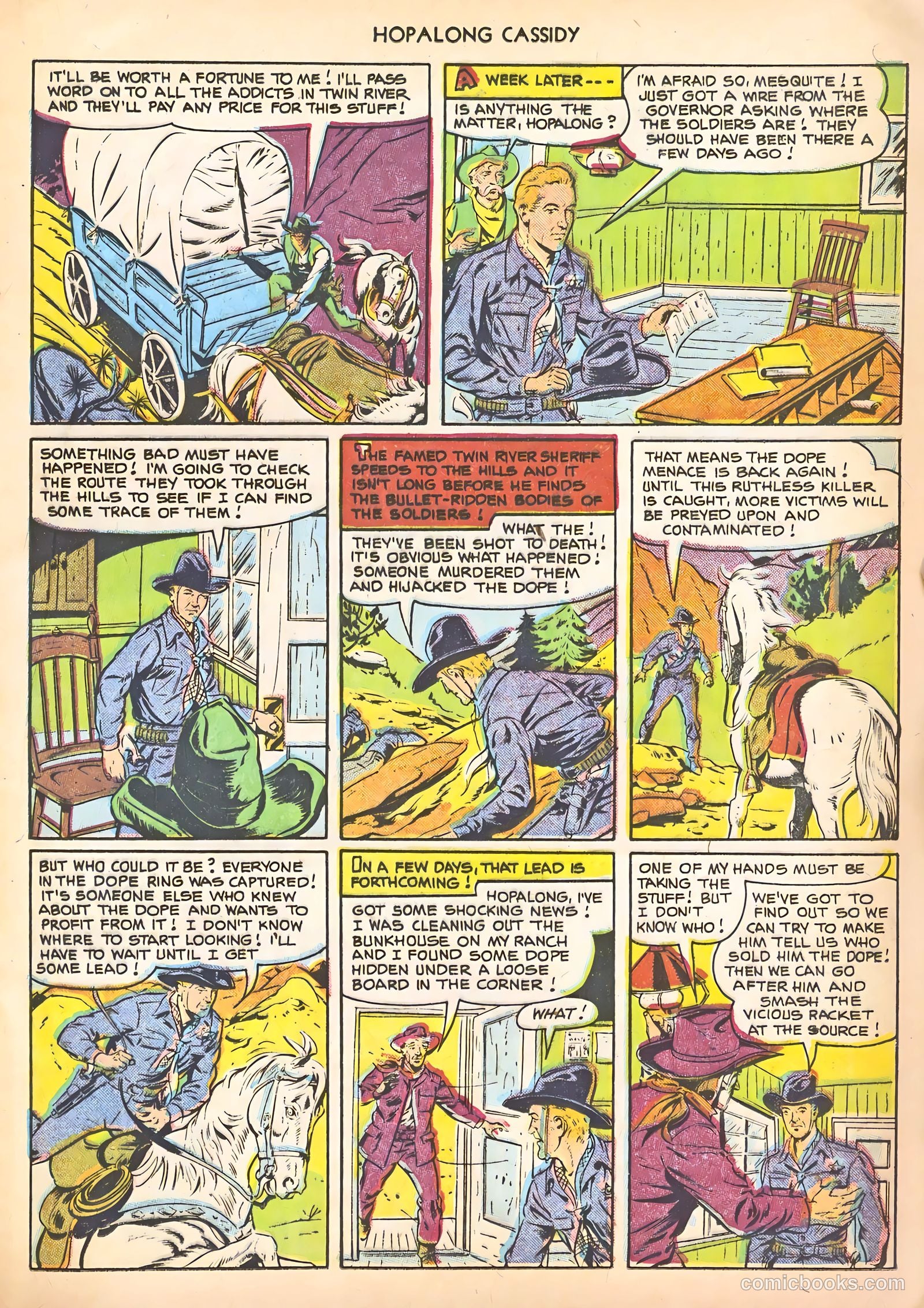 Hopalong Cassidy #66 — page 17 of 36