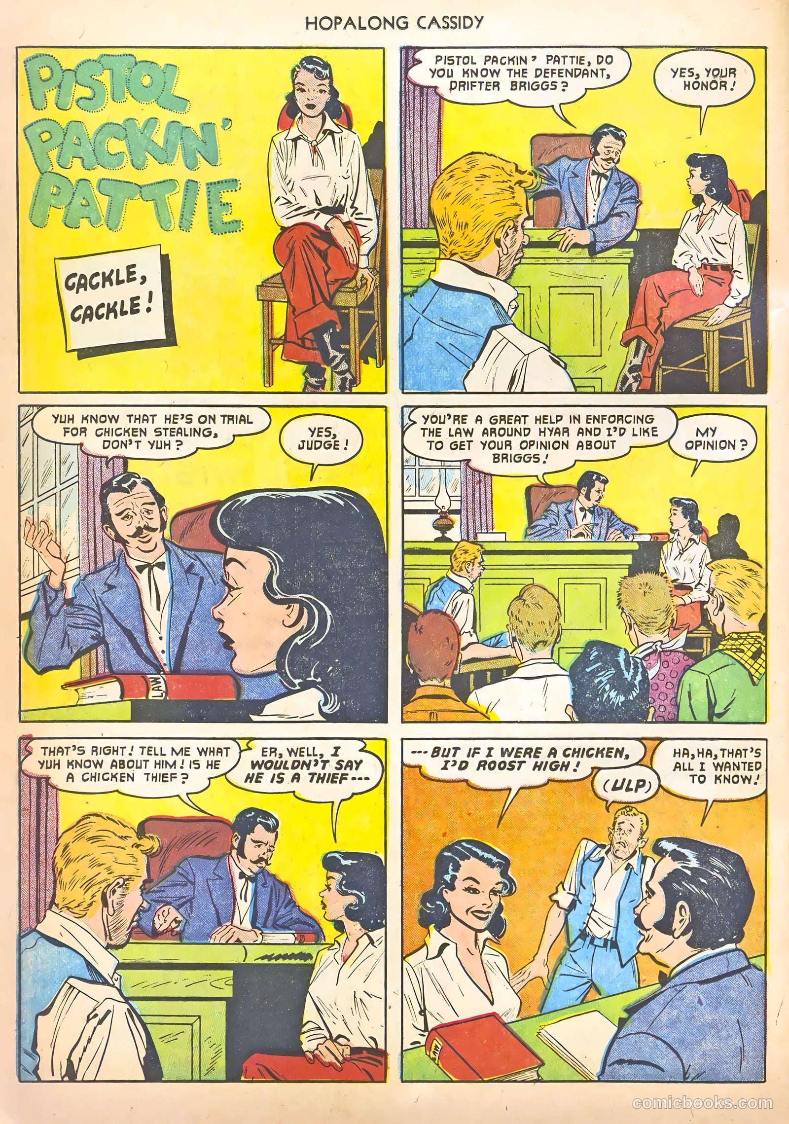 Hopalong Cassidy #66 — page 22 of 36