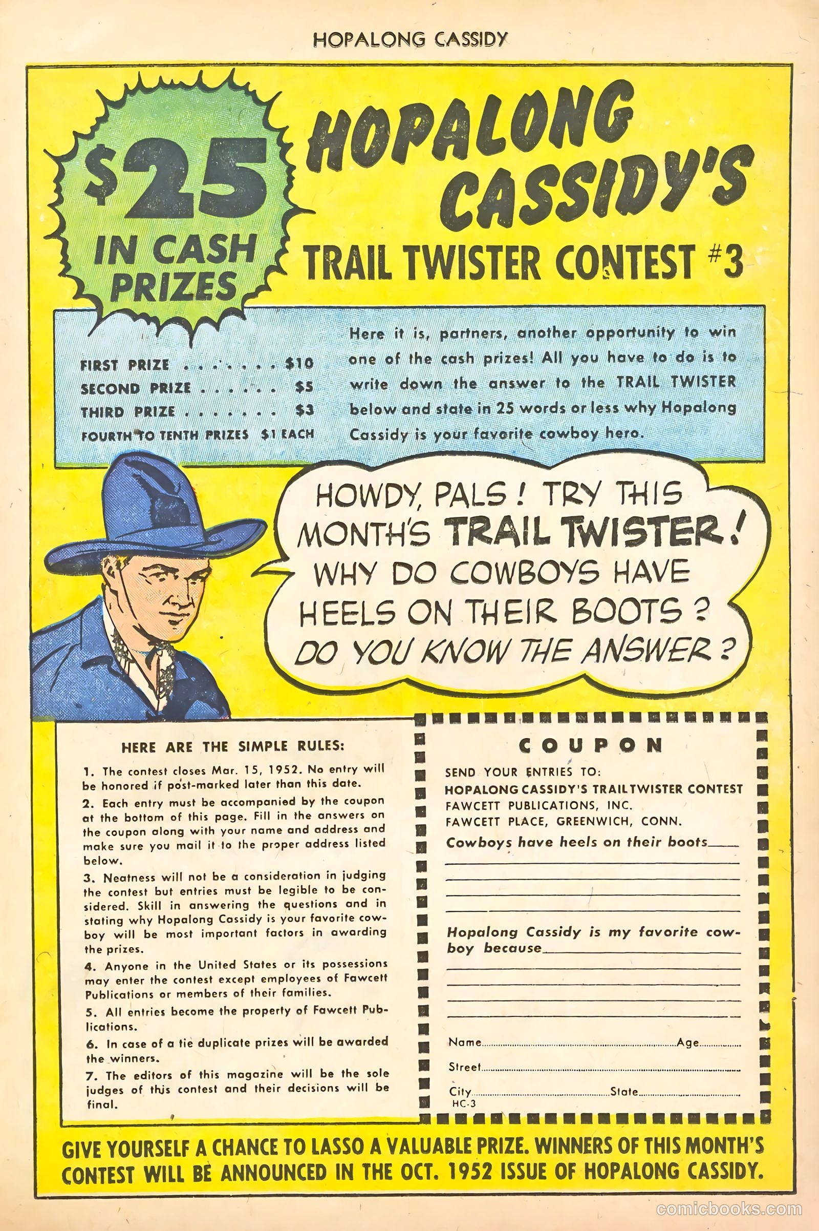 Hopalong Cassidy #66 — page 23 of 36