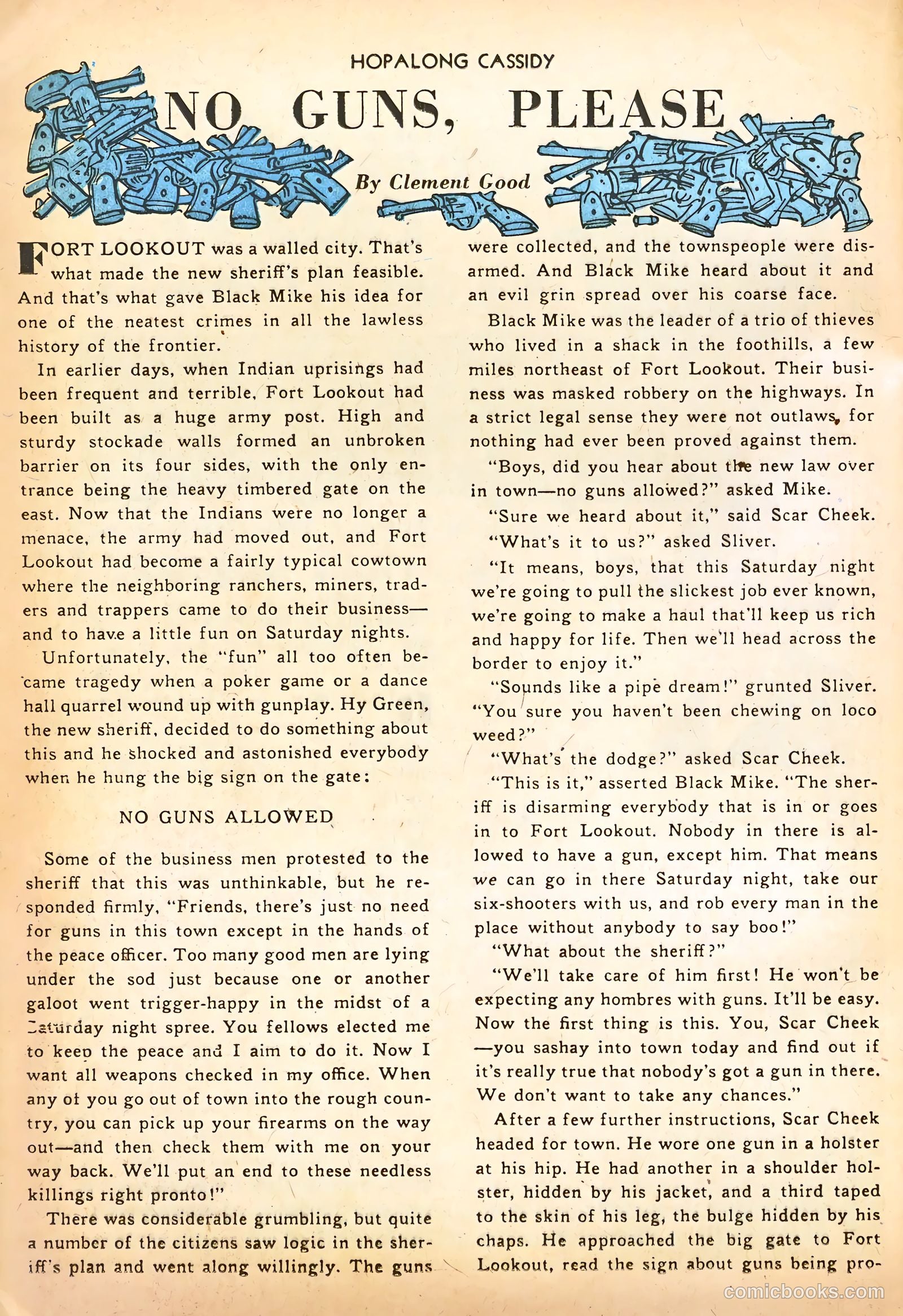 Hopalong Cassidy #66 — page 24 of 36