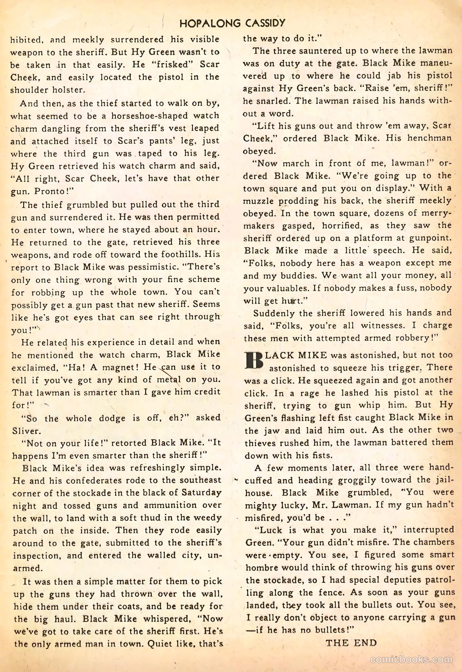 Hopalong Cassidy #66 — page 25 of 36