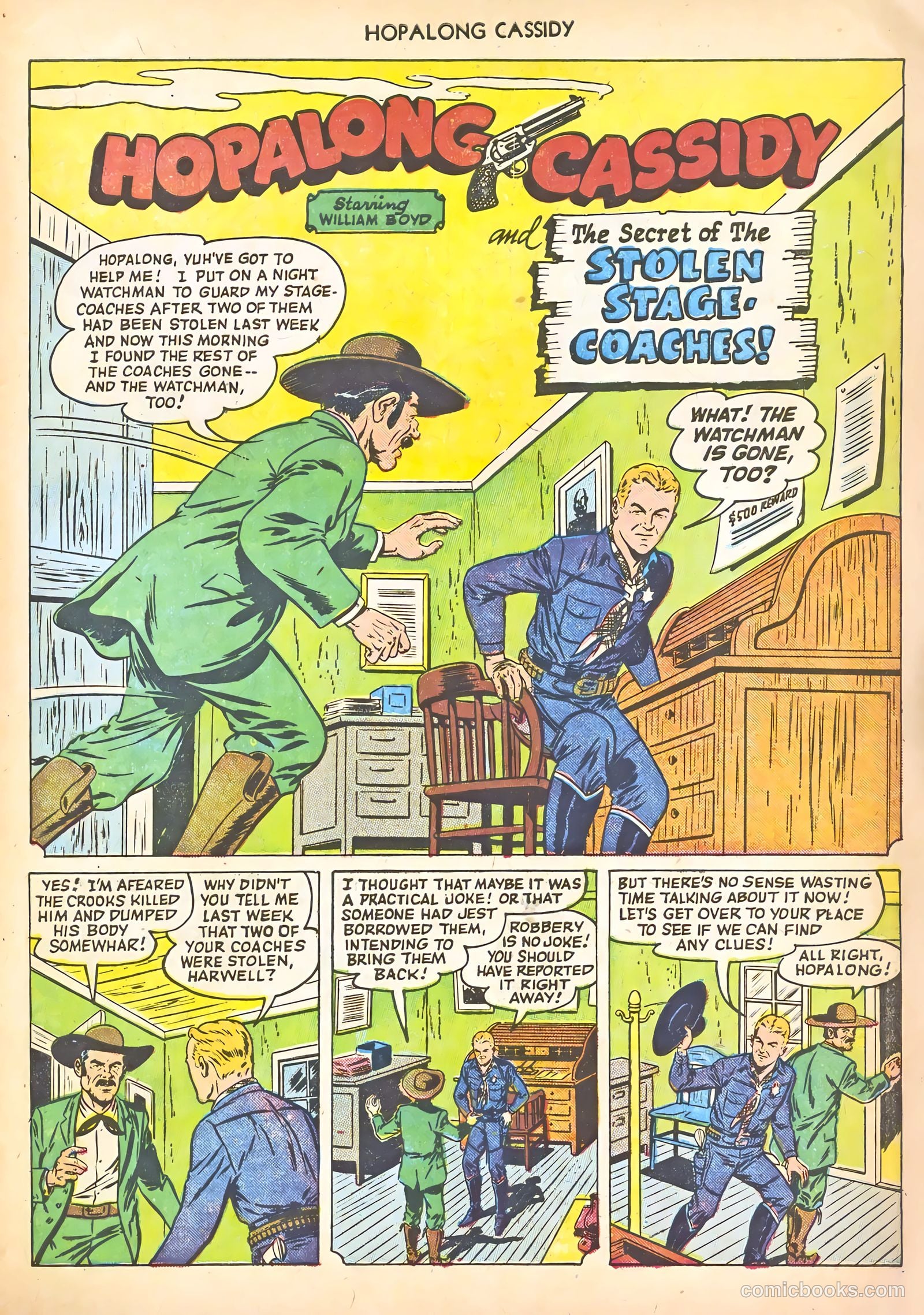 Hopalong Cassidy #66 — page 27 of 36