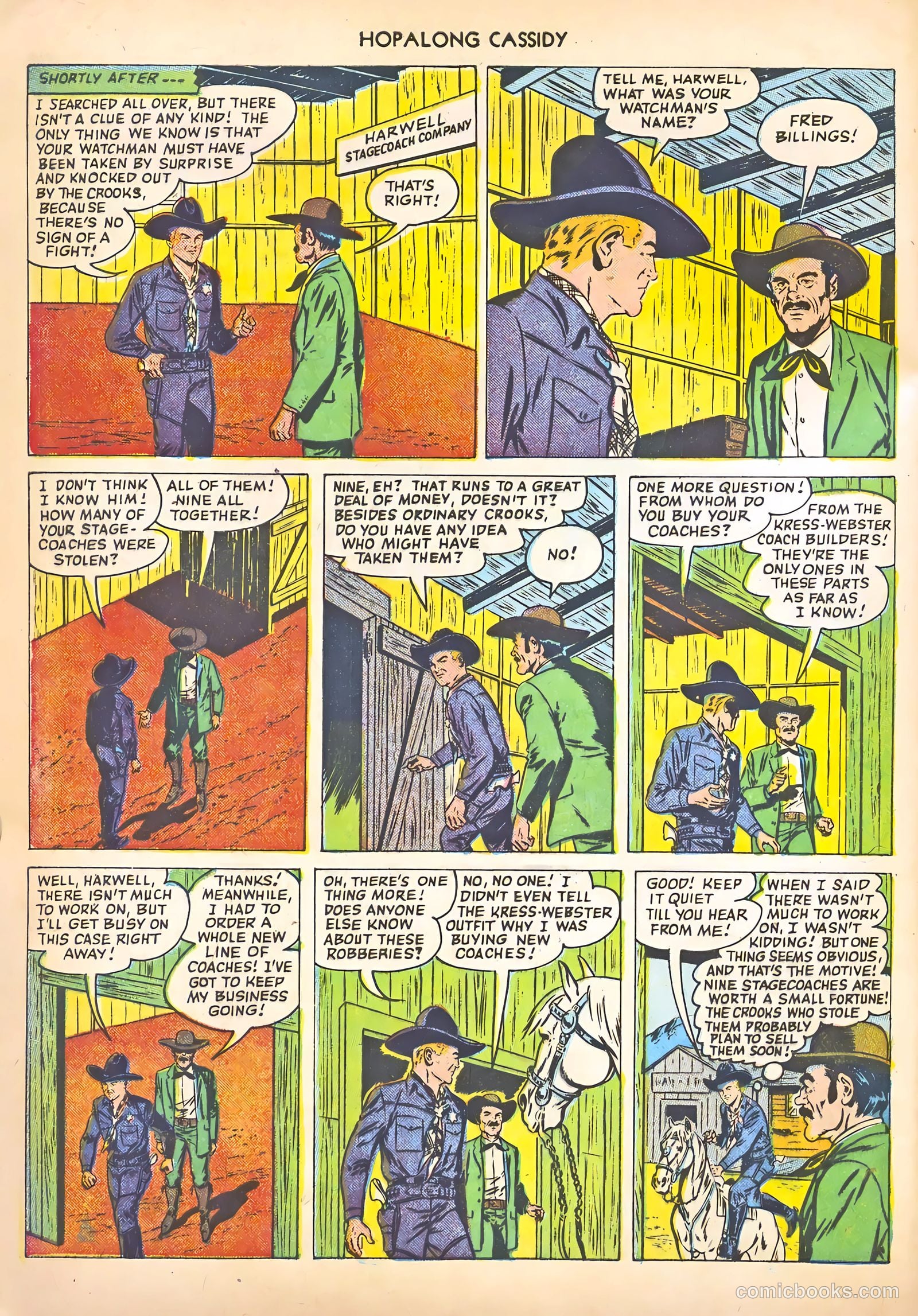 Hopalong Cassidy #66 — page 28 of 36