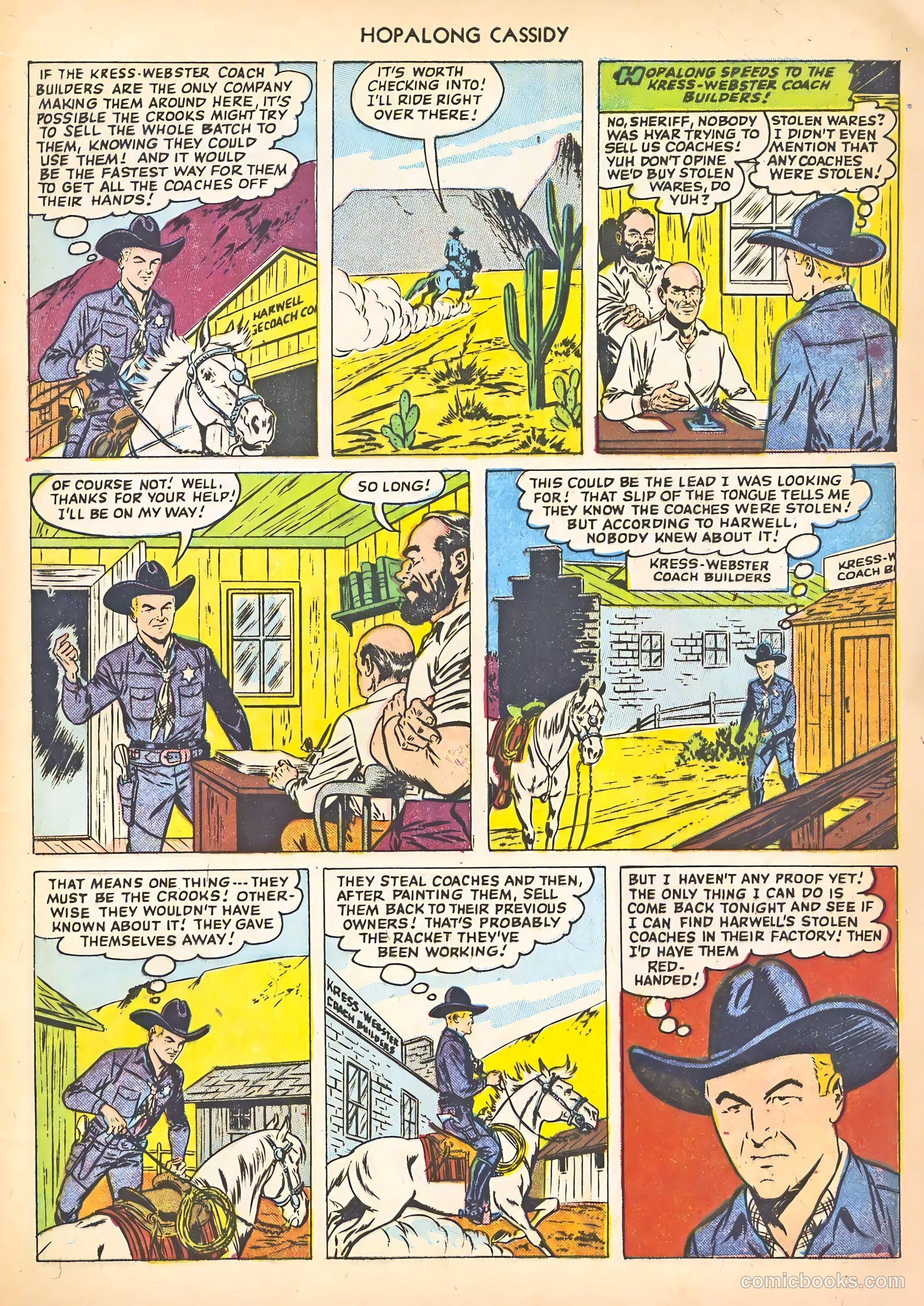 Hopalong Cassidy #66 — page 29 of 36