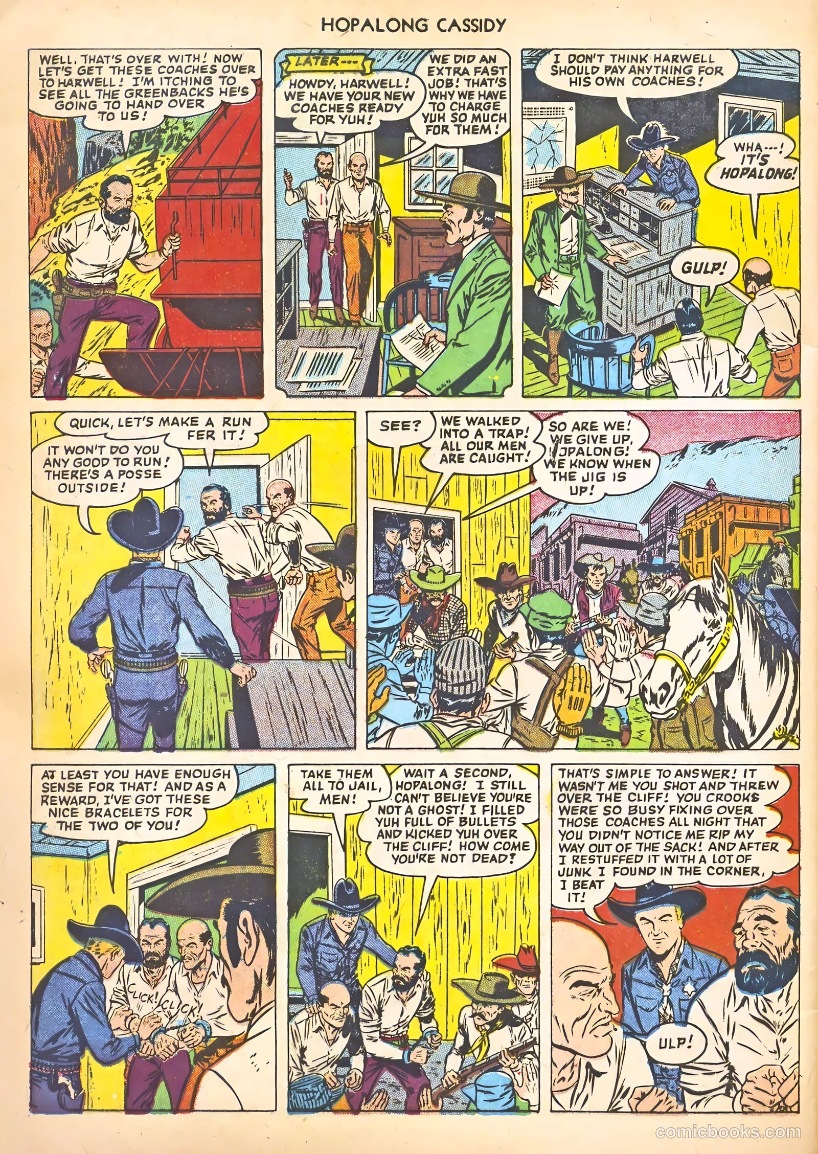 Hopalong Cassidy #66 — page 32 of 36