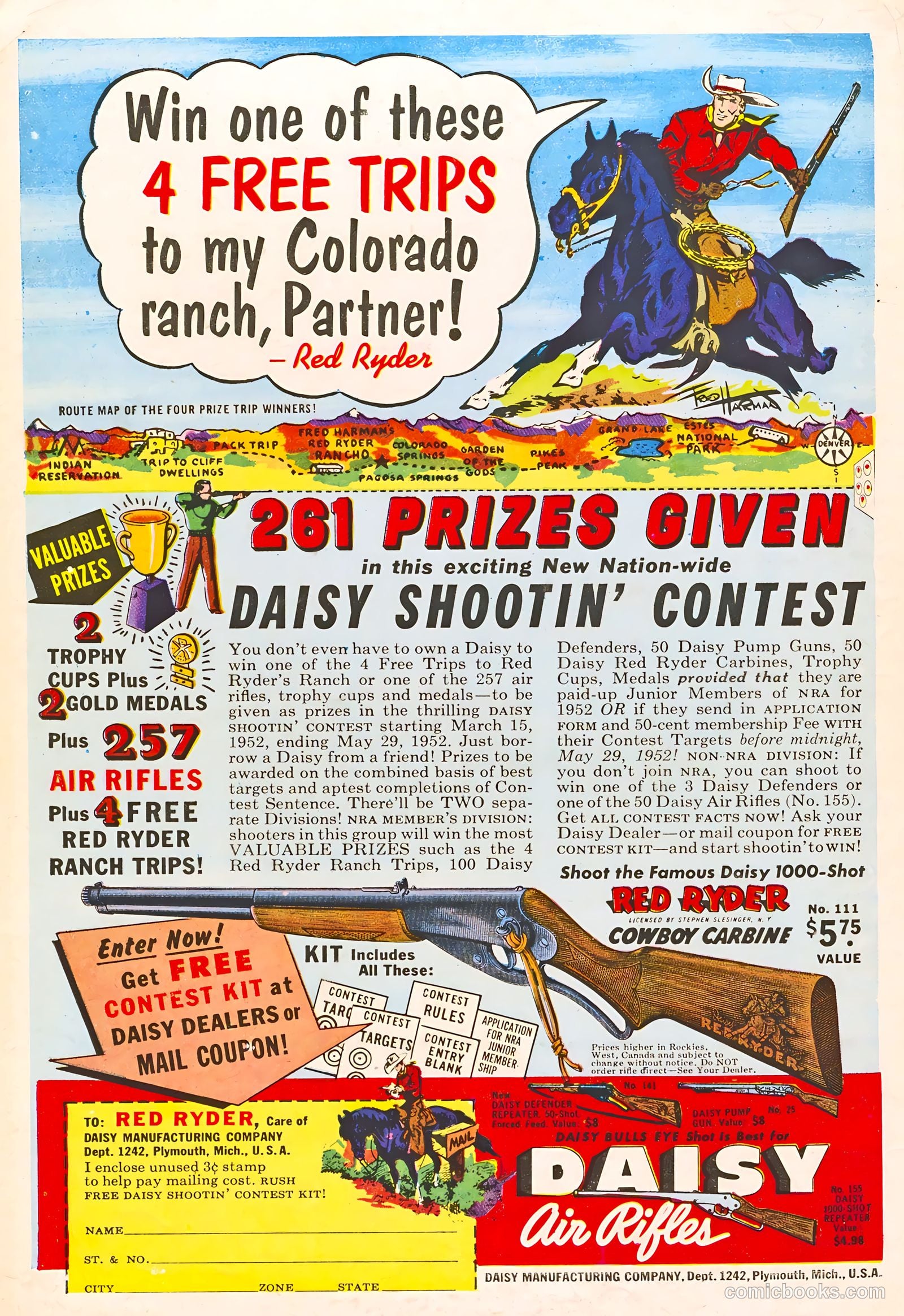Hopalong Cassidy #66 — page 36 of 36