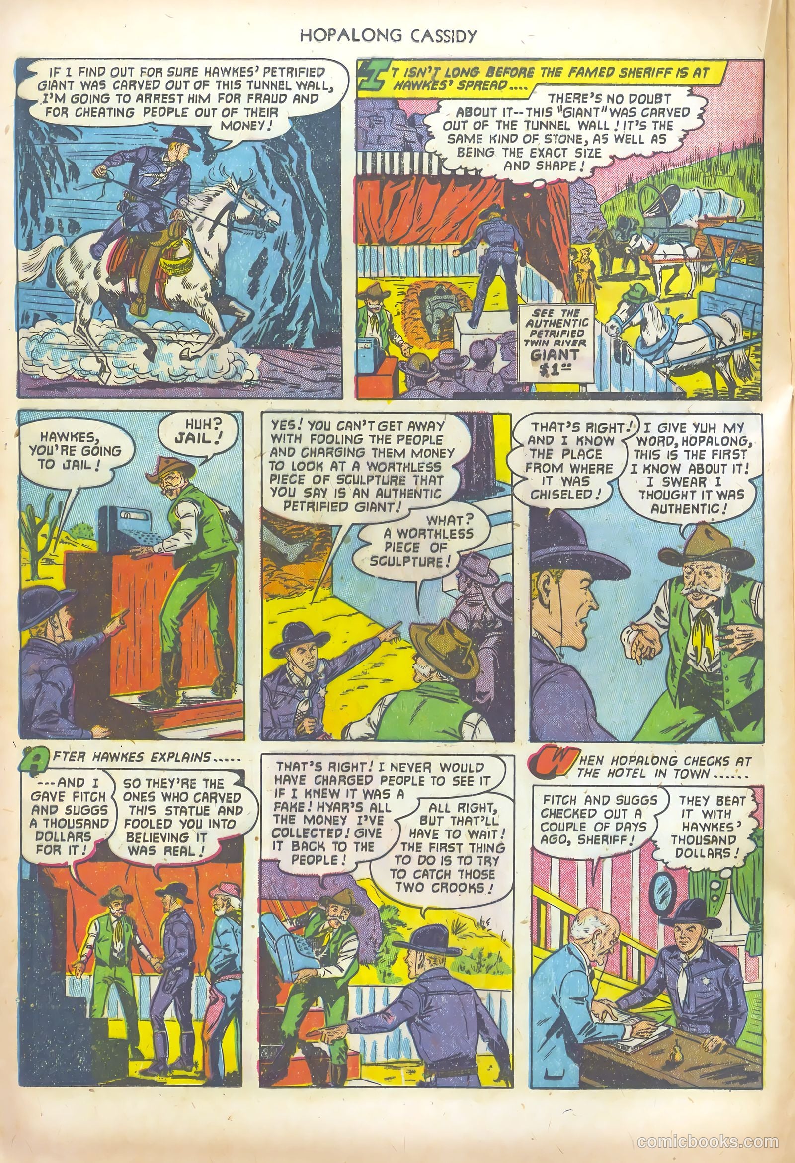 Hopalong Cassidy #67 — page 20 of 36