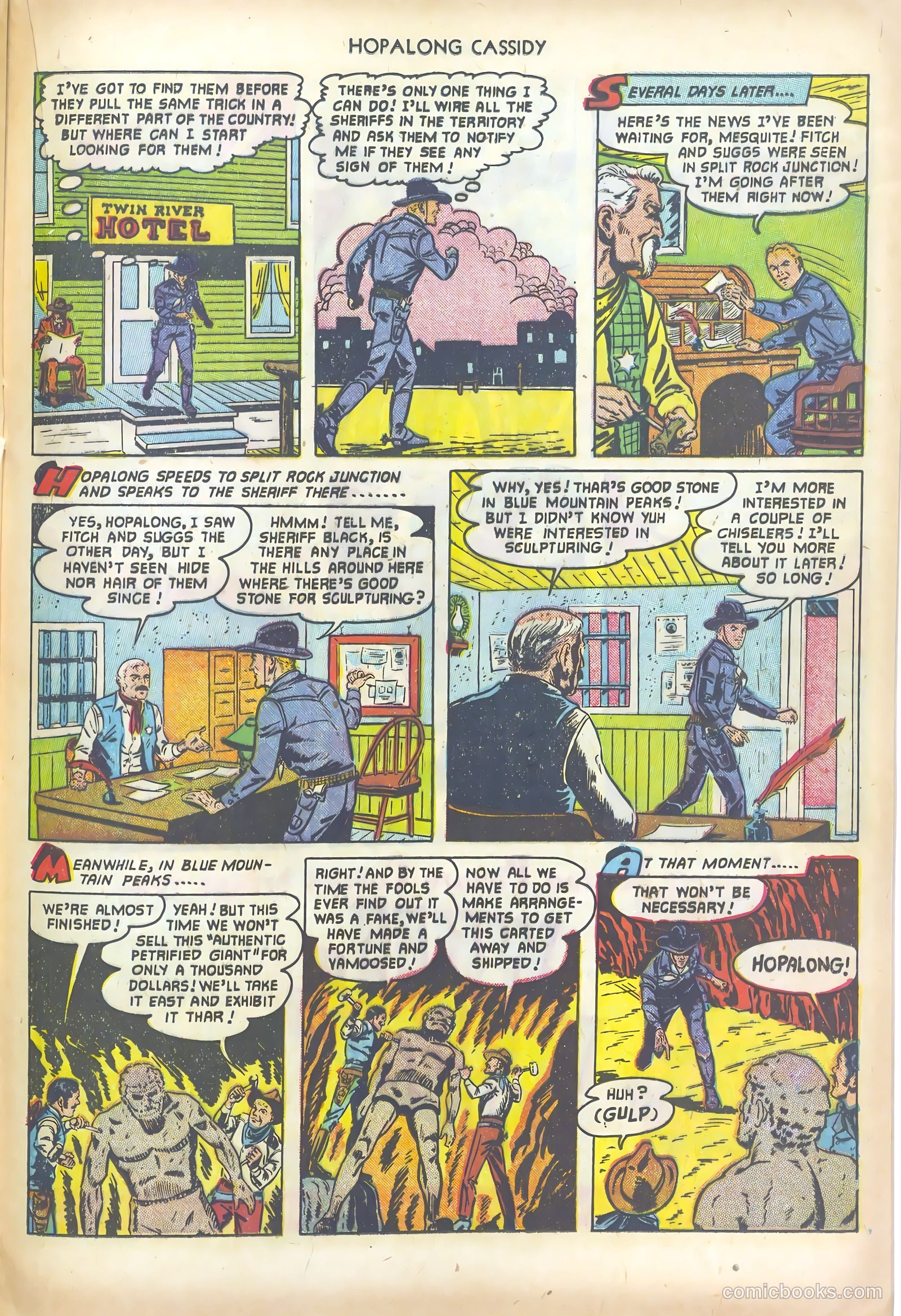 Hopalong Cassidy #67 — page 21 of 36