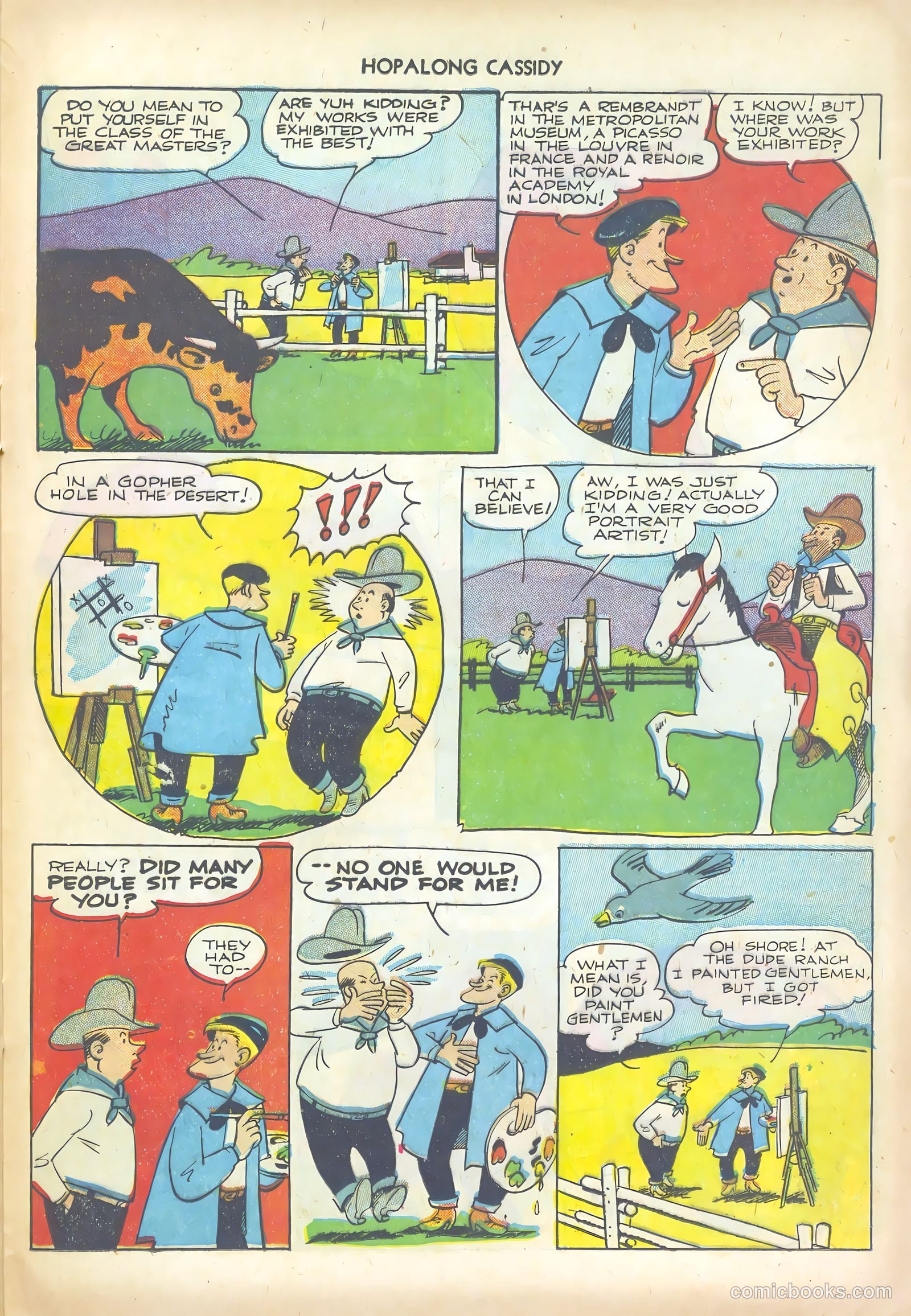 Hopalong Cassidy #67 — page 25 of 36