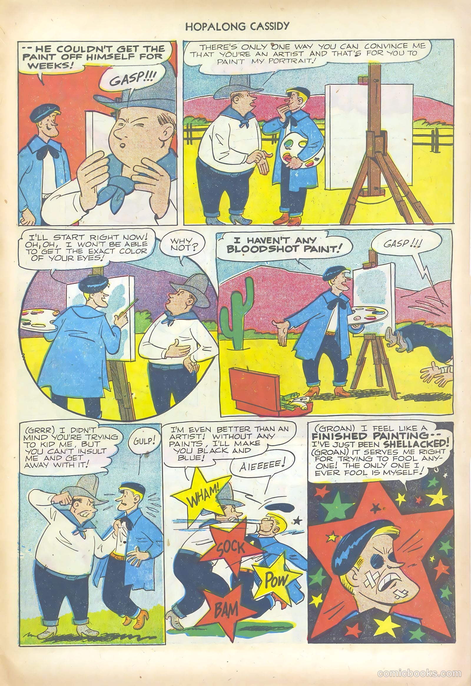 Hopalong Cassidy #67 — page 27 of 36