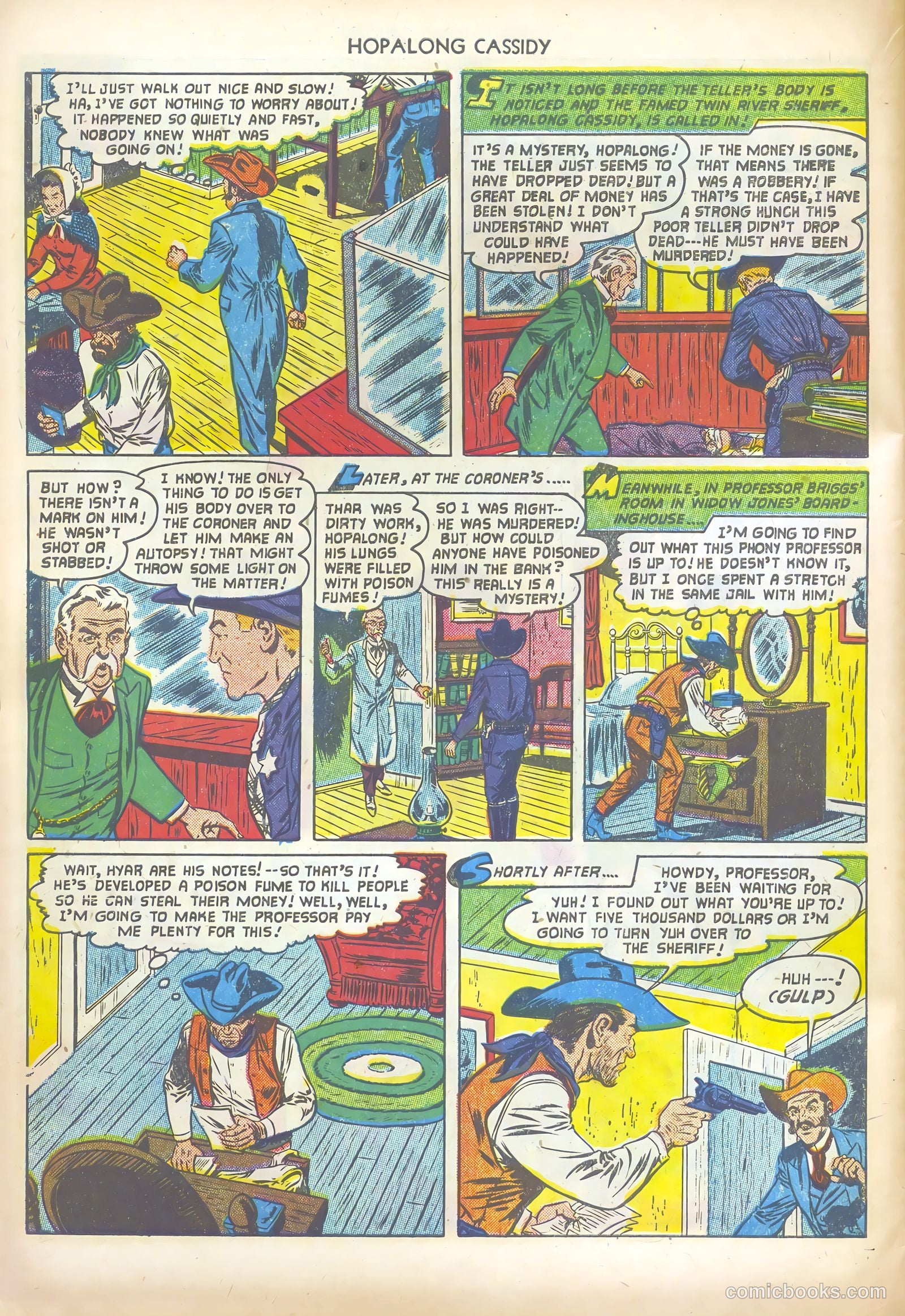 Hopalong Cassidy #67 — page 30 of 36