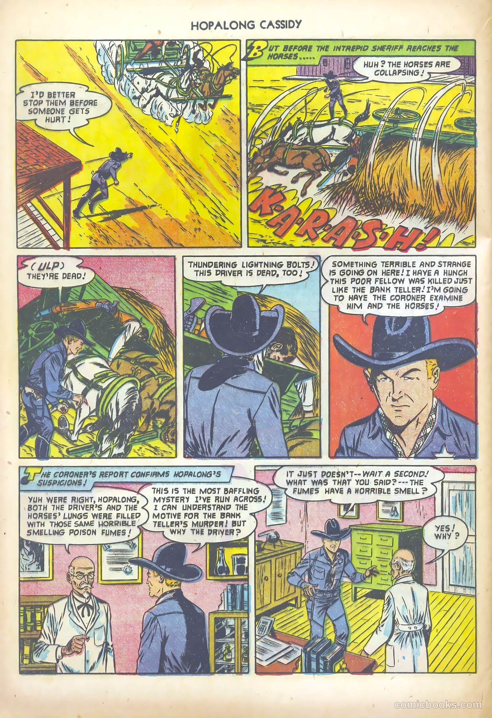 Hopalong Cassidy #67 — page 32 of 36