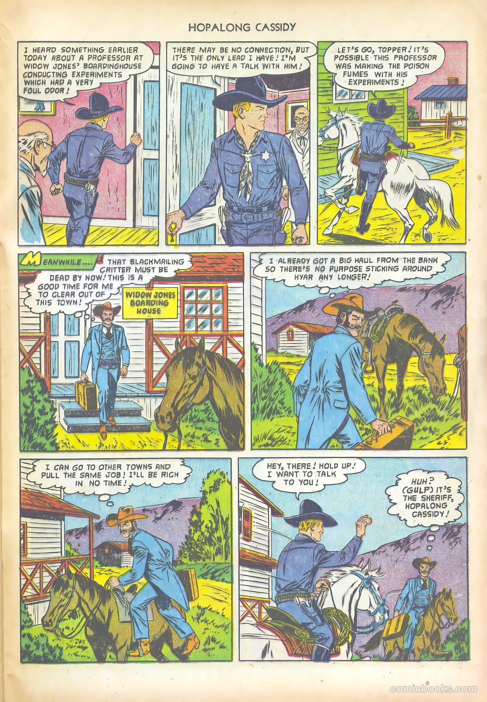 Hopalong Cassidy #67 — page 33 of 36