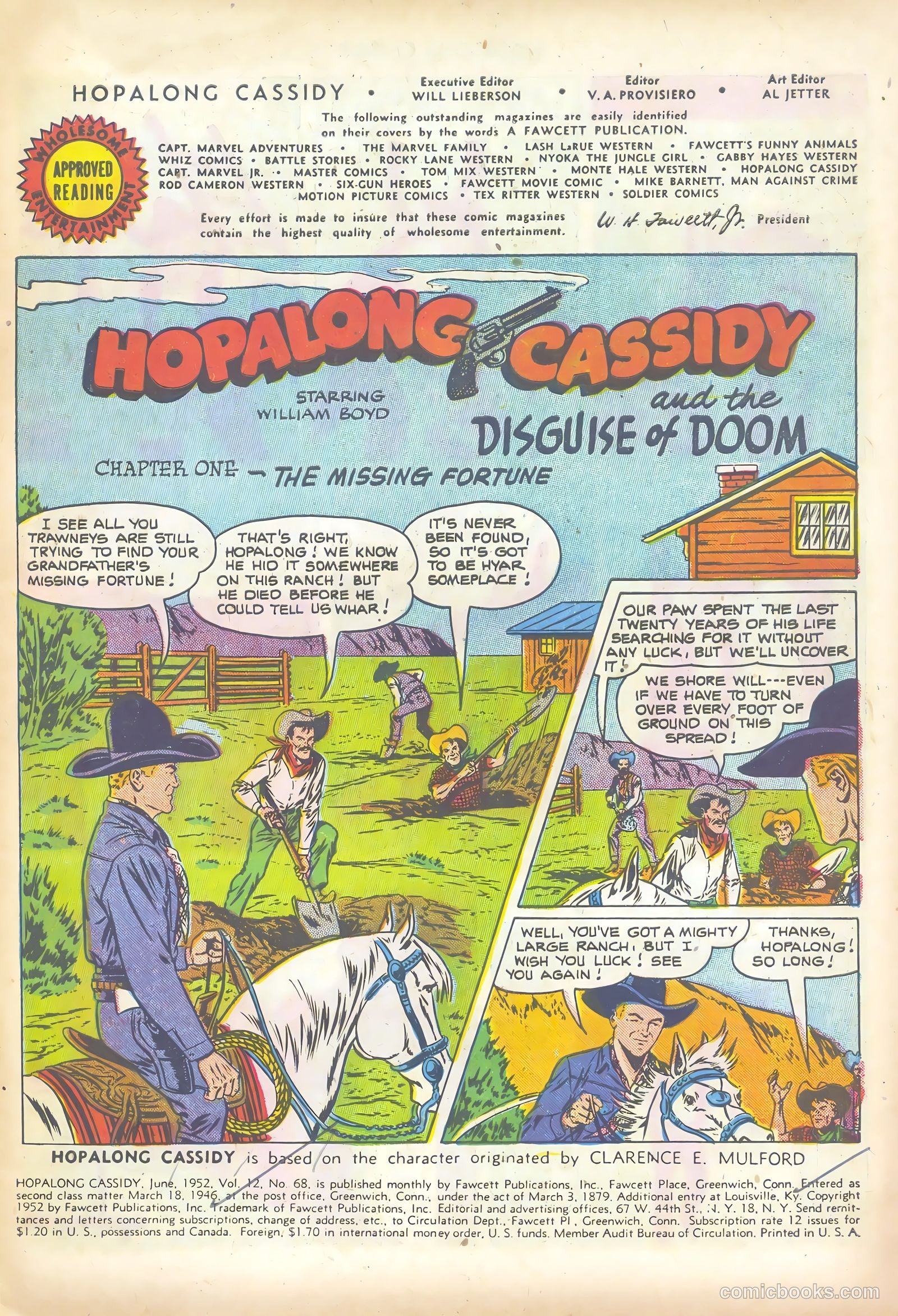 Hopalong Cassidy #68 — page 3 of 36