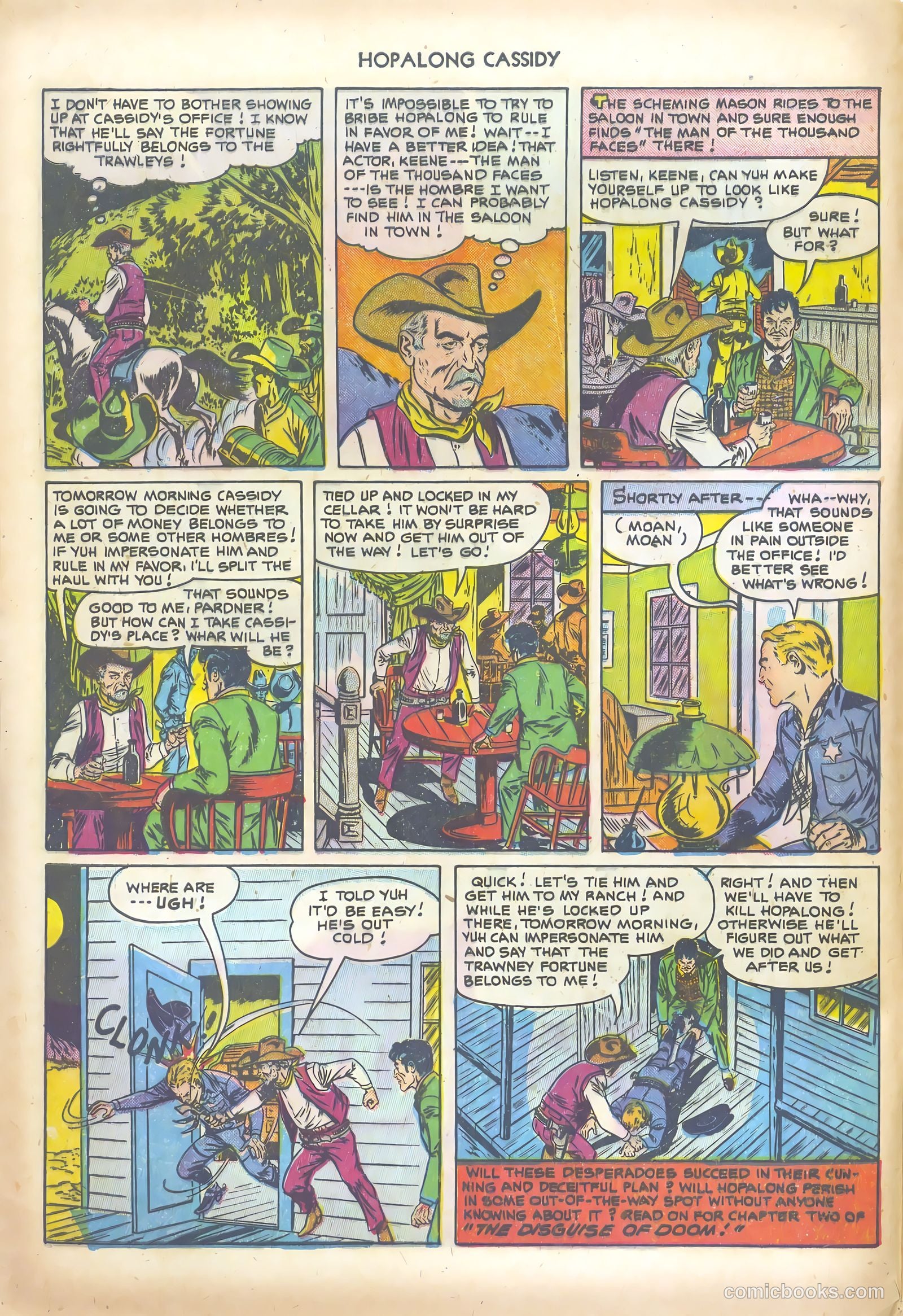 Hopalong Cassidy #68 — page 8 of 36