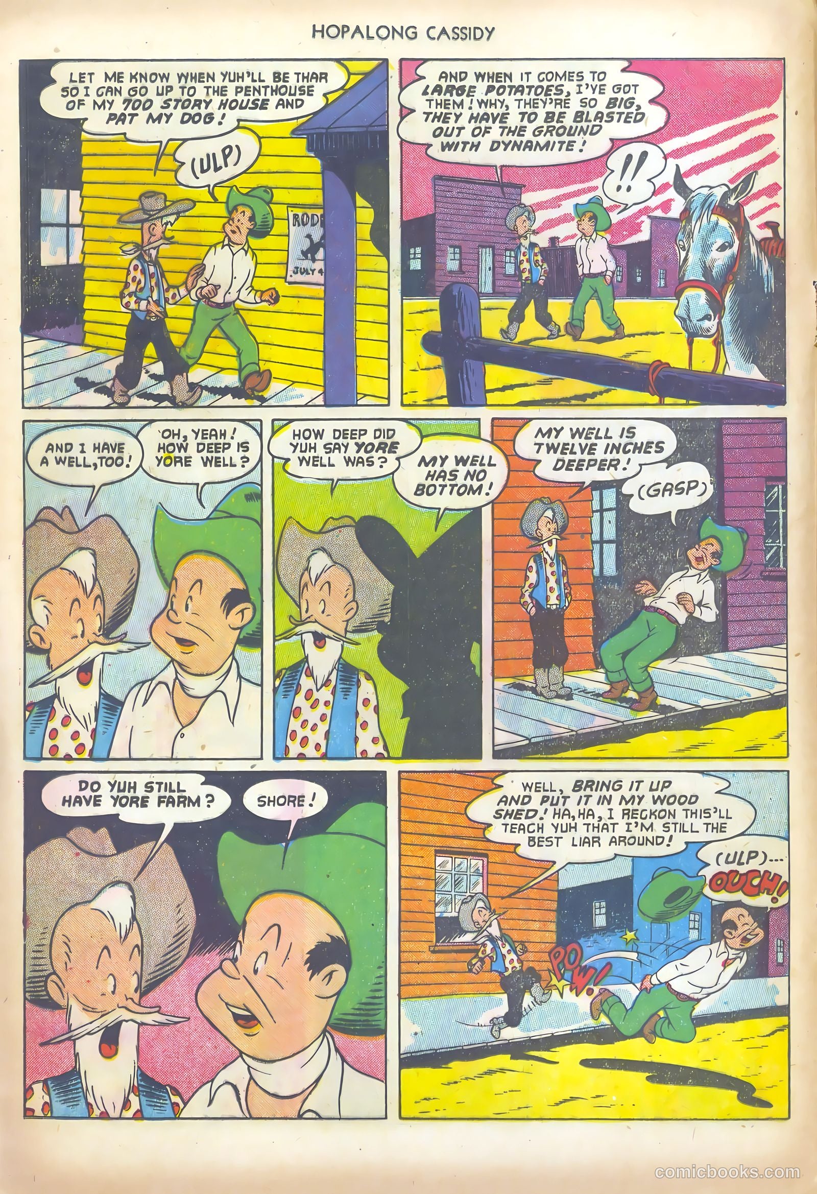 Hopalong Cassidy #68 — page 16 of 36