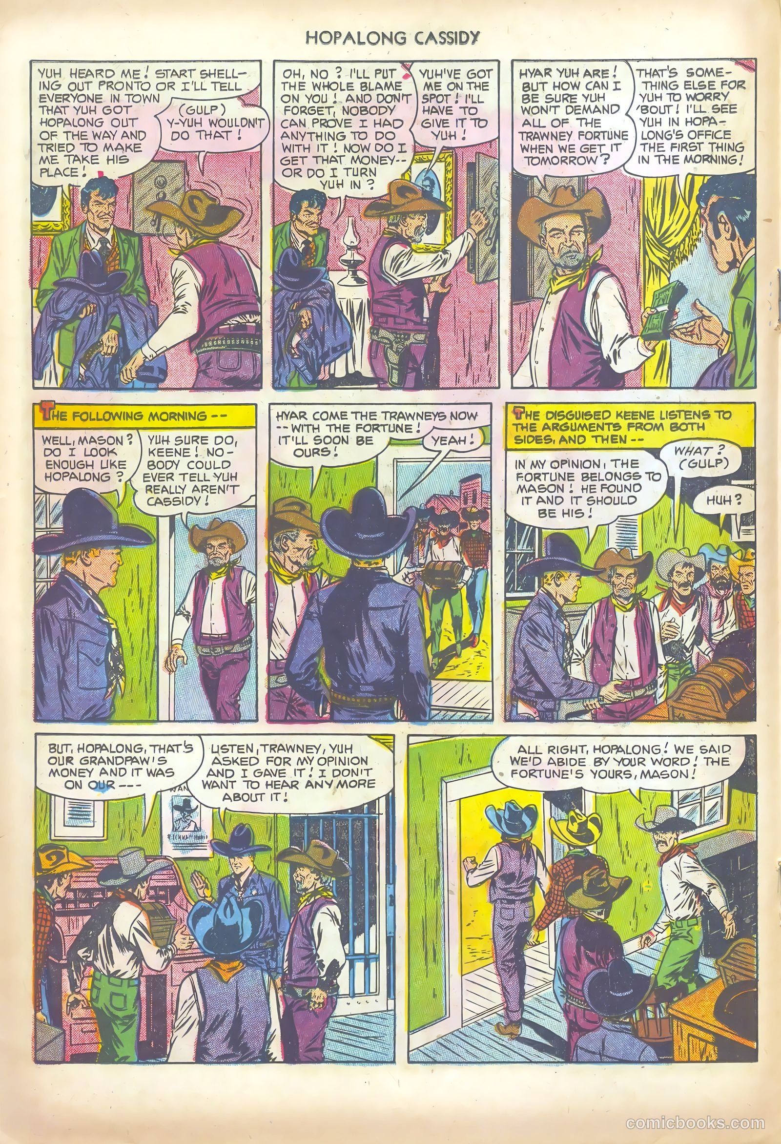 Hopalong Cassidy #68 — page 18 of 36
