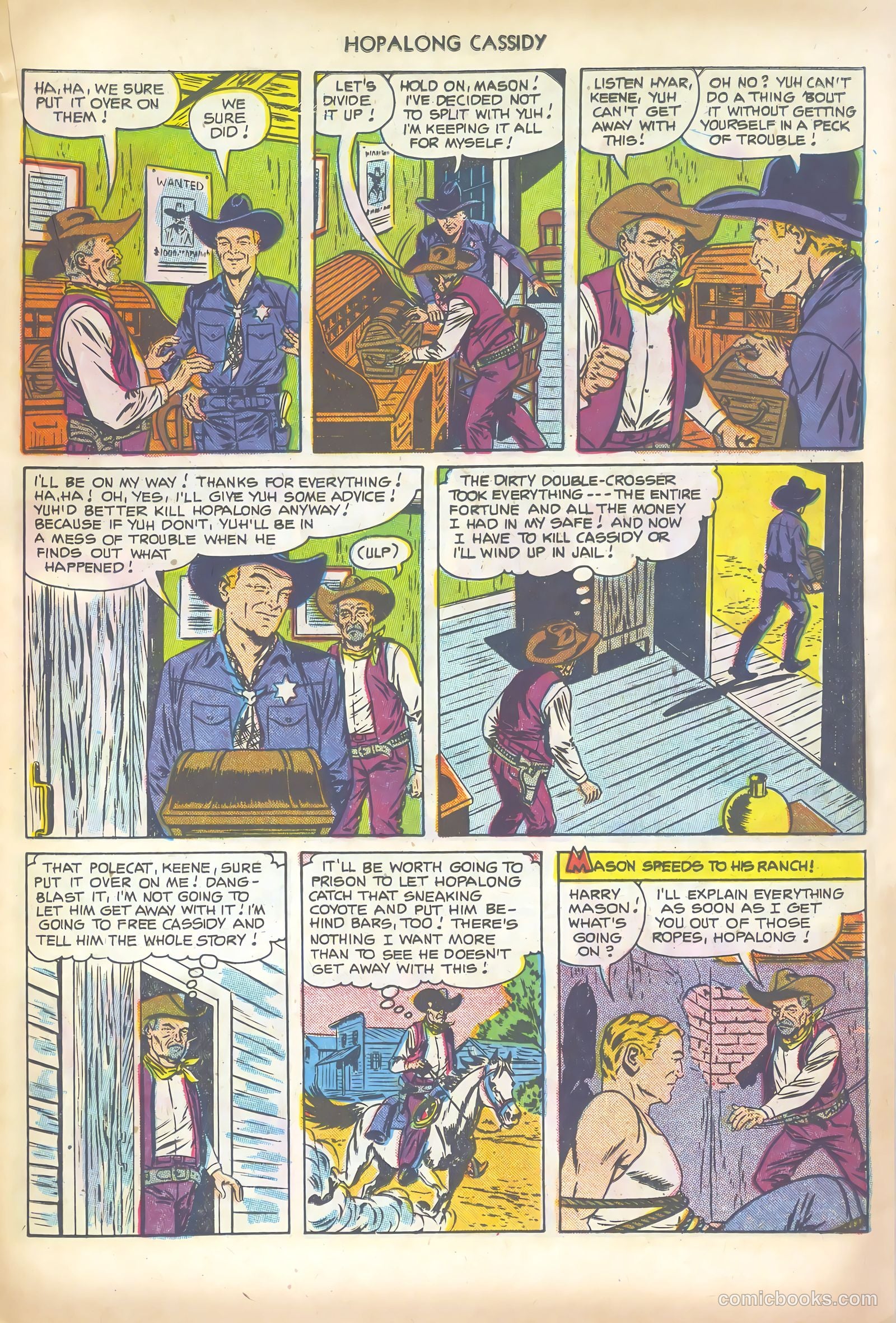 Hopalong Cassidy #68 — page 19 of 36