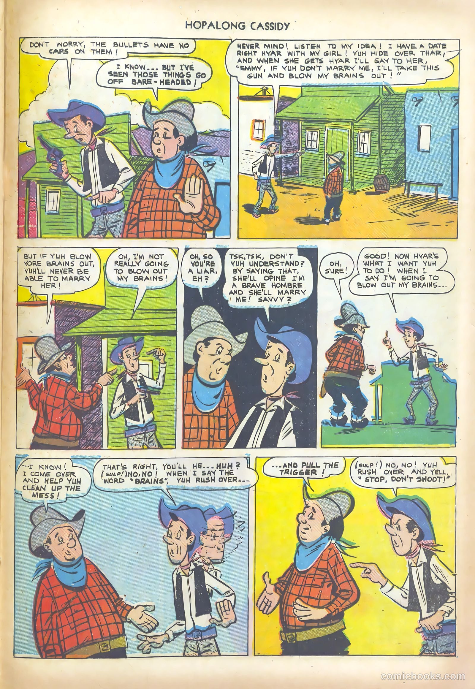 Hopalong Cassidy #68 — page 25 of 36