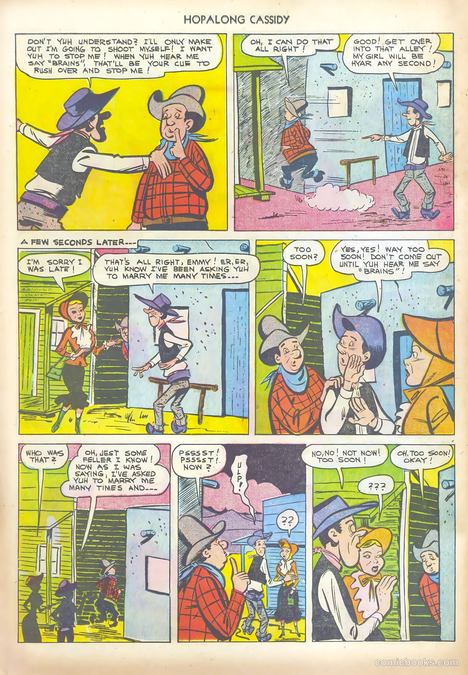 Hopalong Cassidy #68 — page 26 of 36